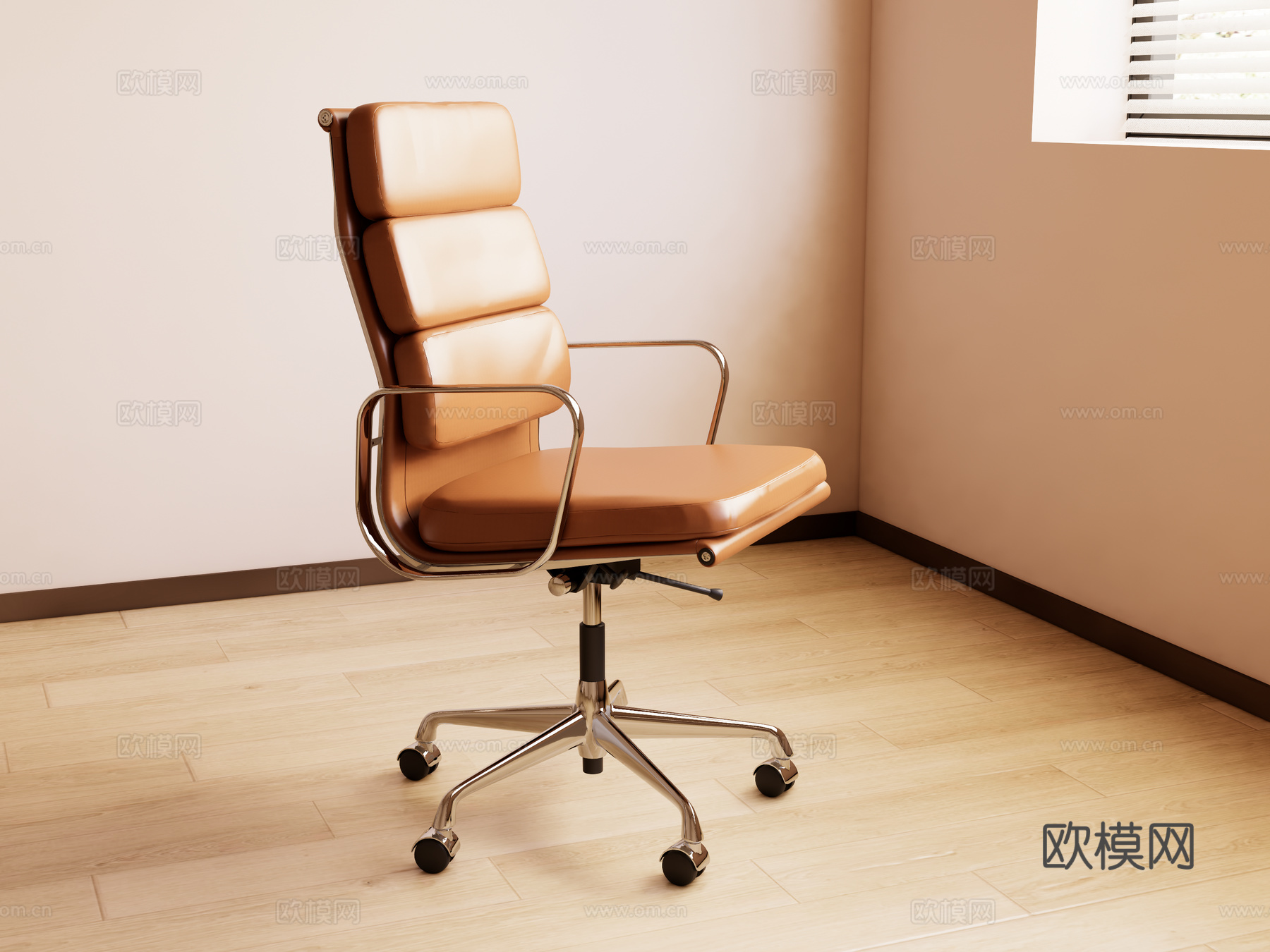 现代办公椅su模型