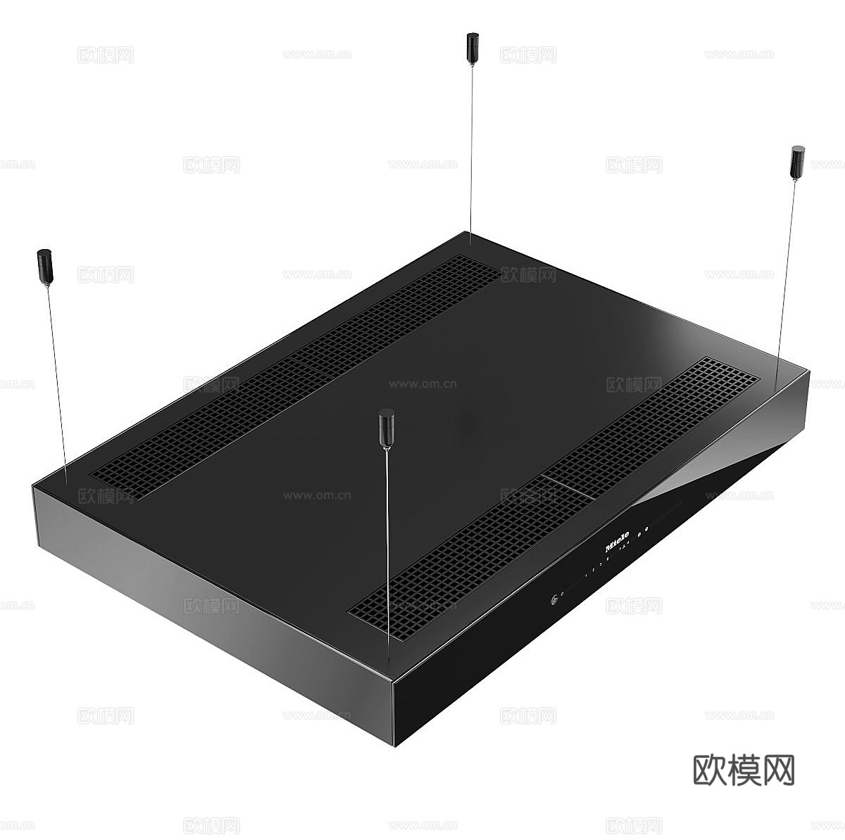 现代抽油烟机 吸油烟机 家电 厨具 厨房电器3d模型