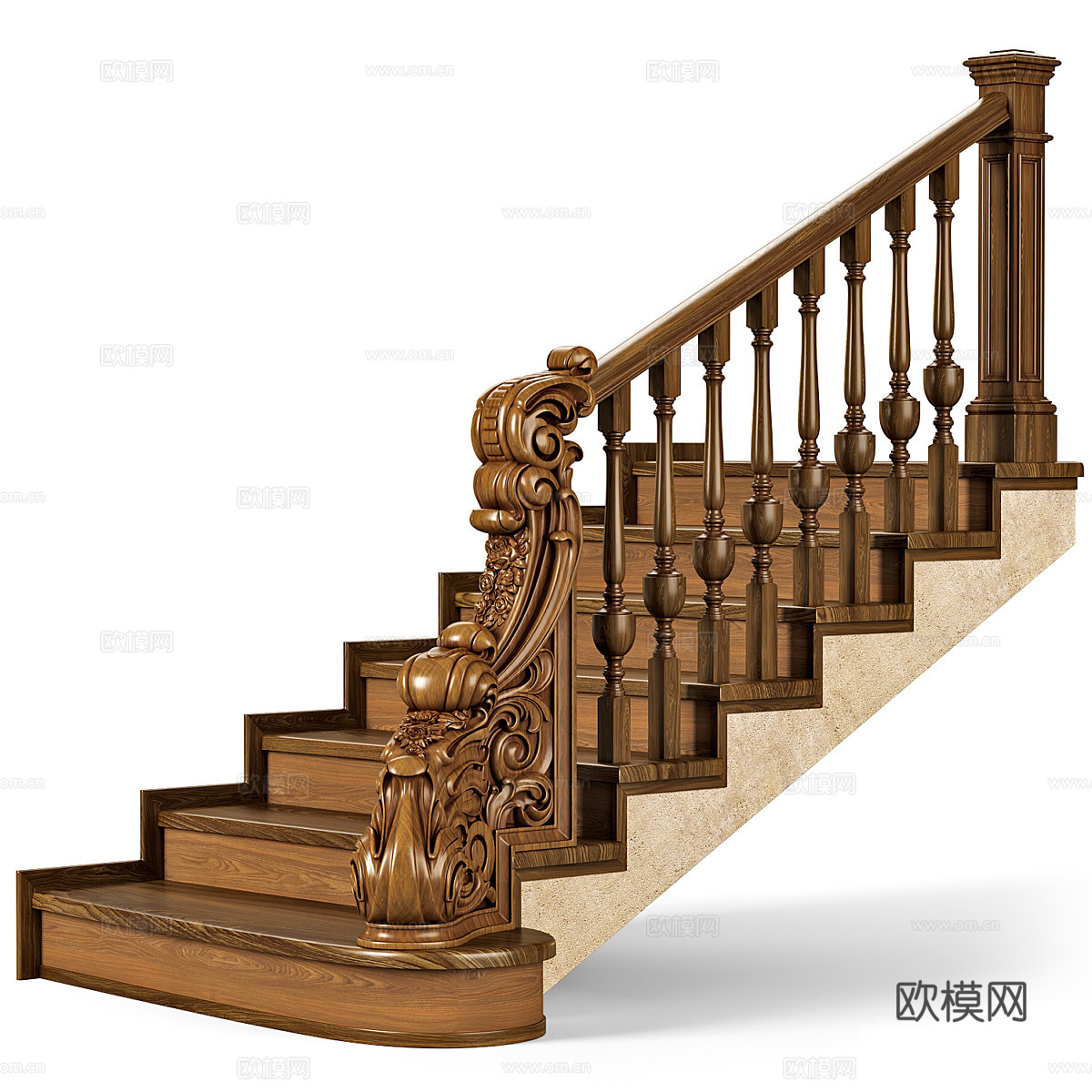楼梯3d模型下载