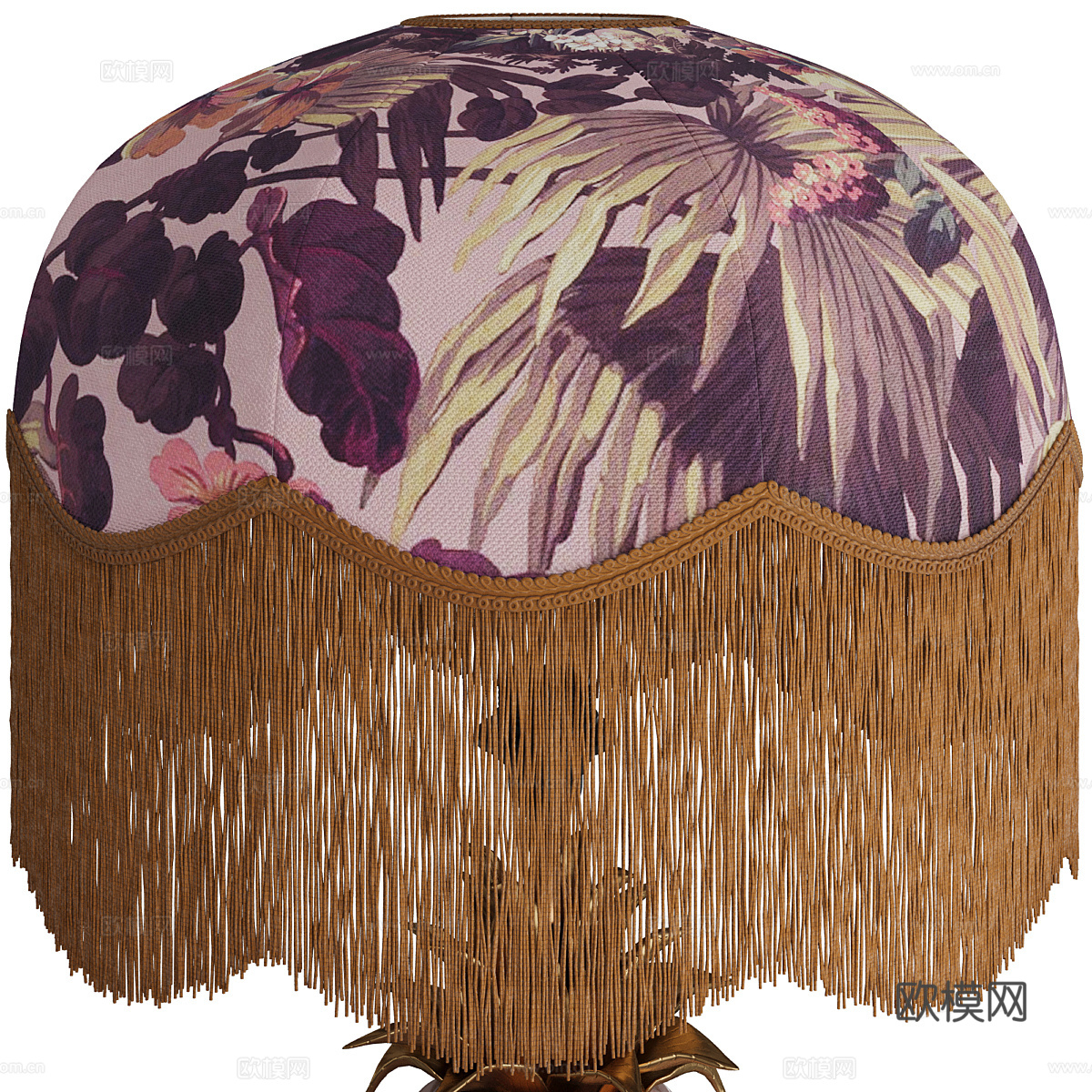 中古风 LIMERENCE 菠萝装饰台灯3d模型