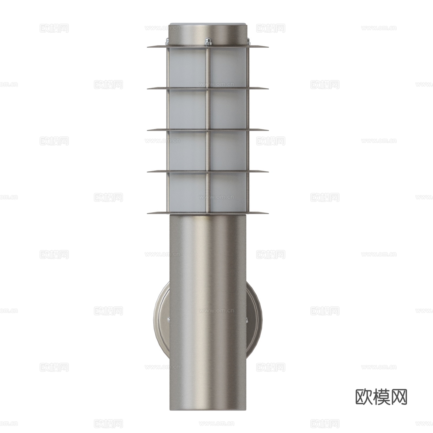 现代户外壁灯 铁艺壁灯 庭院壁灯 公园壁灯 公园照明灯 工业3d模型