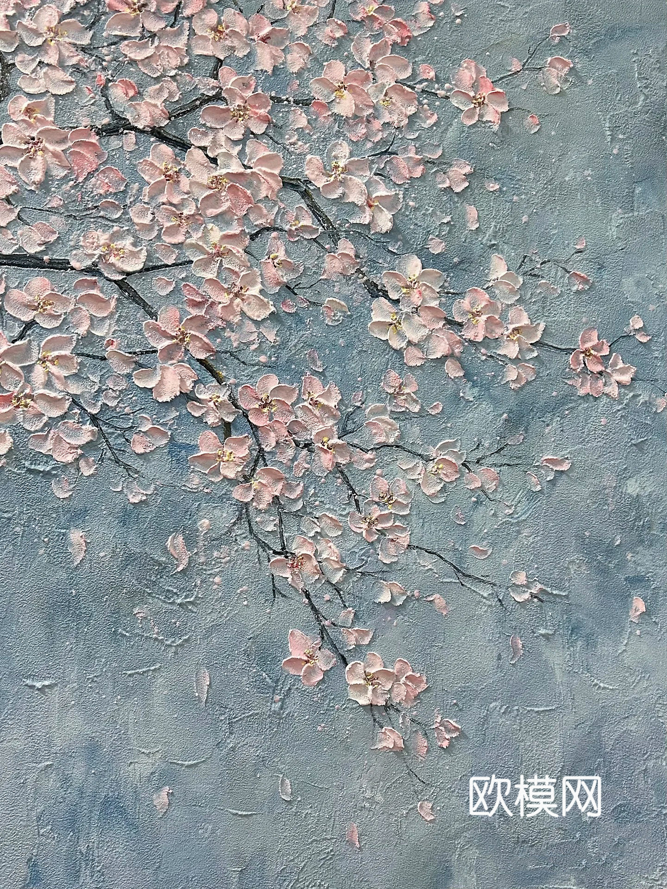 侘寂 艺术肌理装饰画