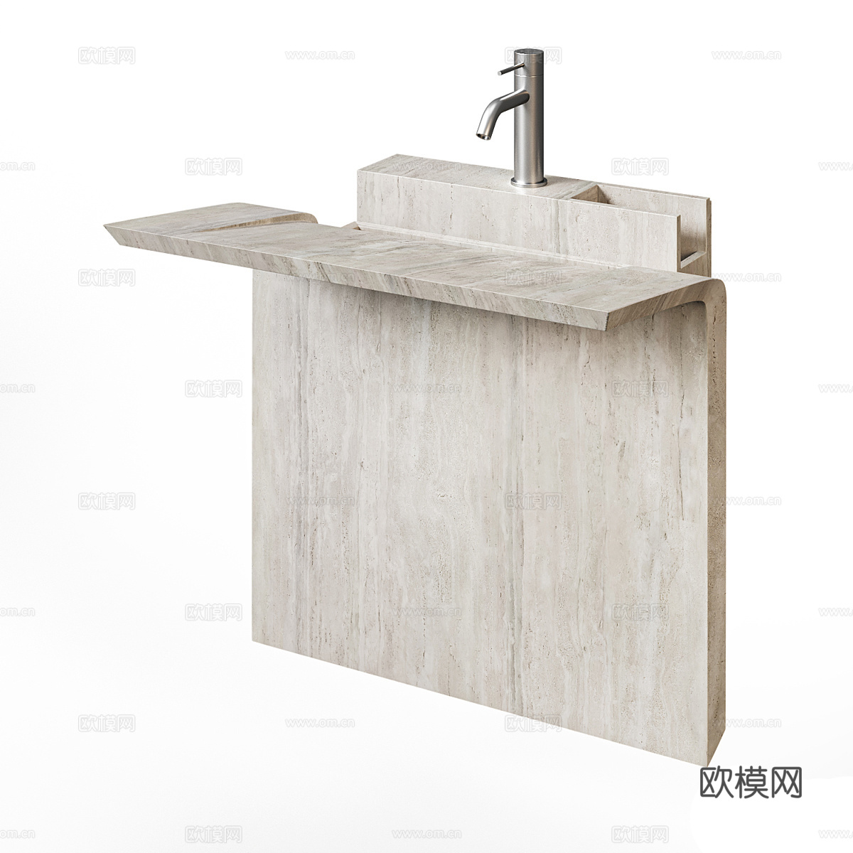 现代意式 Teyo Tala 水槽洗手台3d模型