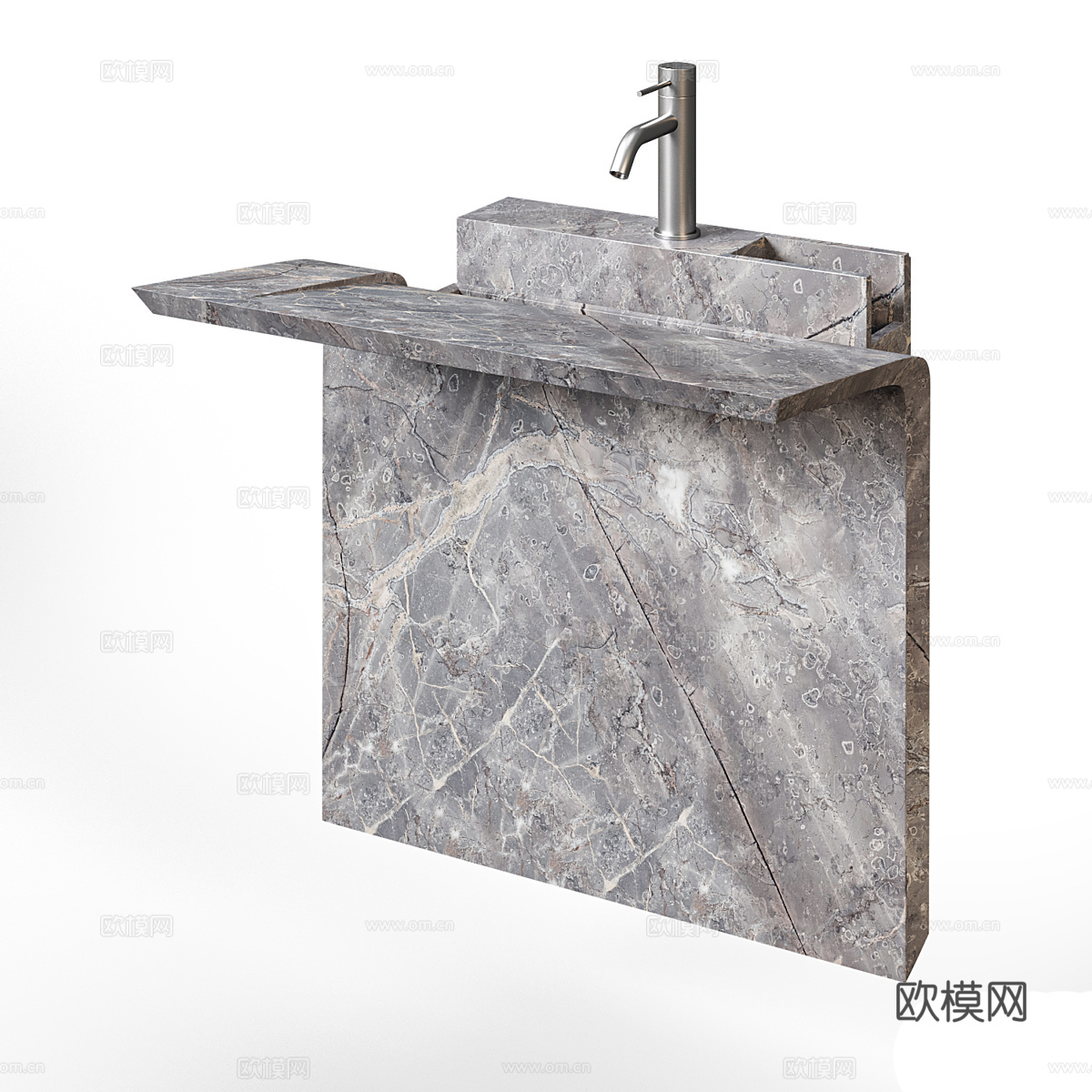 现代意式 Teyo Tala 水槽洗手台3d模型