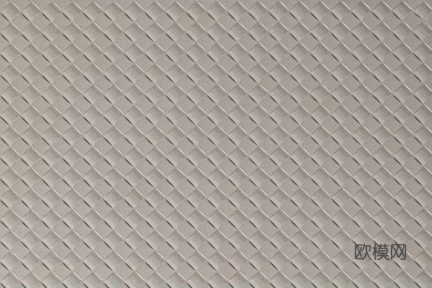 灰色编织皮革
