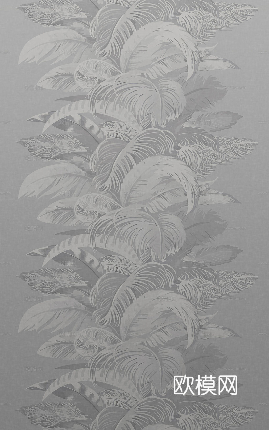 灰色植物壁纸