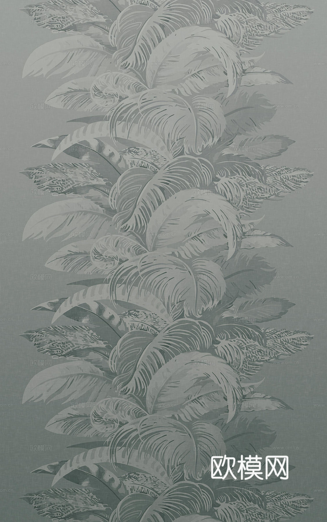 灰色植物壁纸