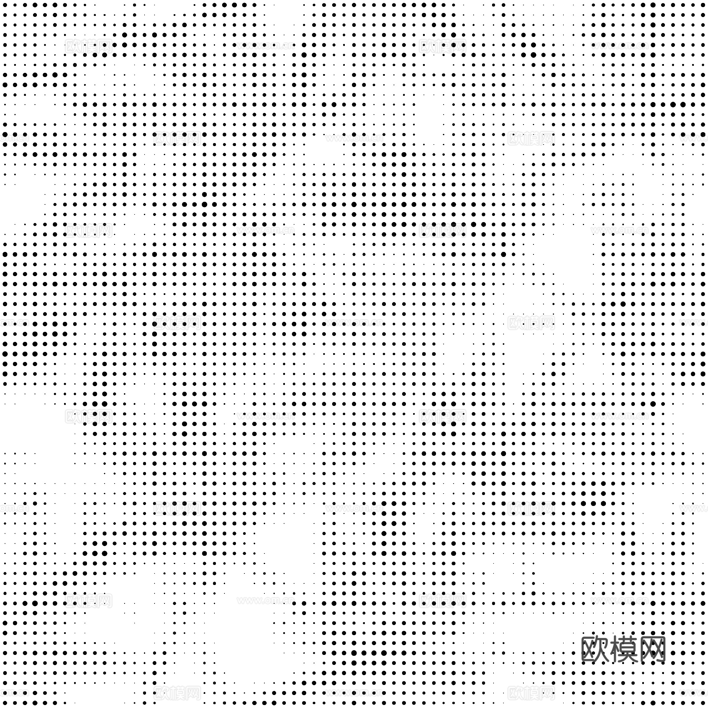 现代新中式黑白凹凸 冲孔板无缝 打孔板 透光板 冲孔铝板