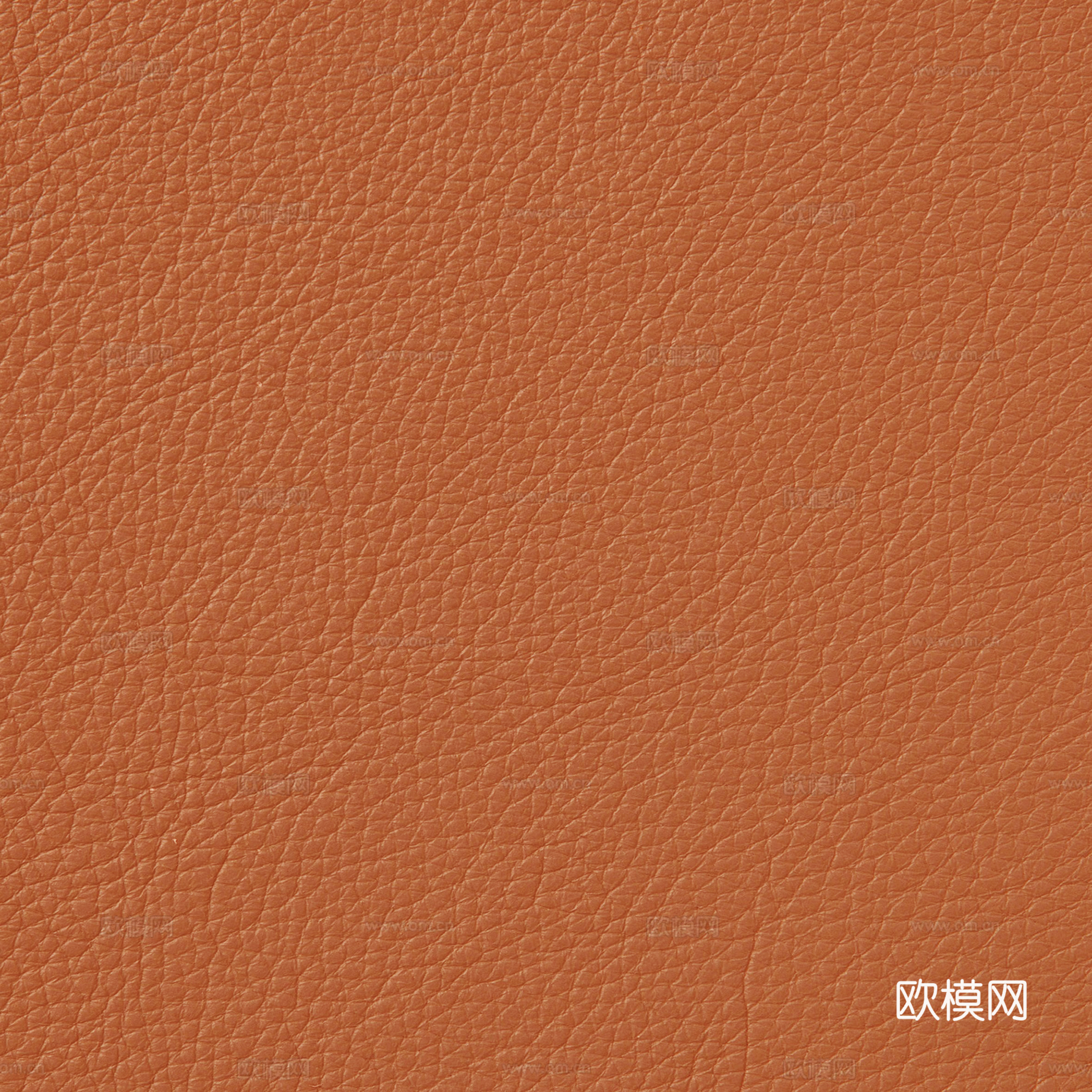 红色粗纹皮革
