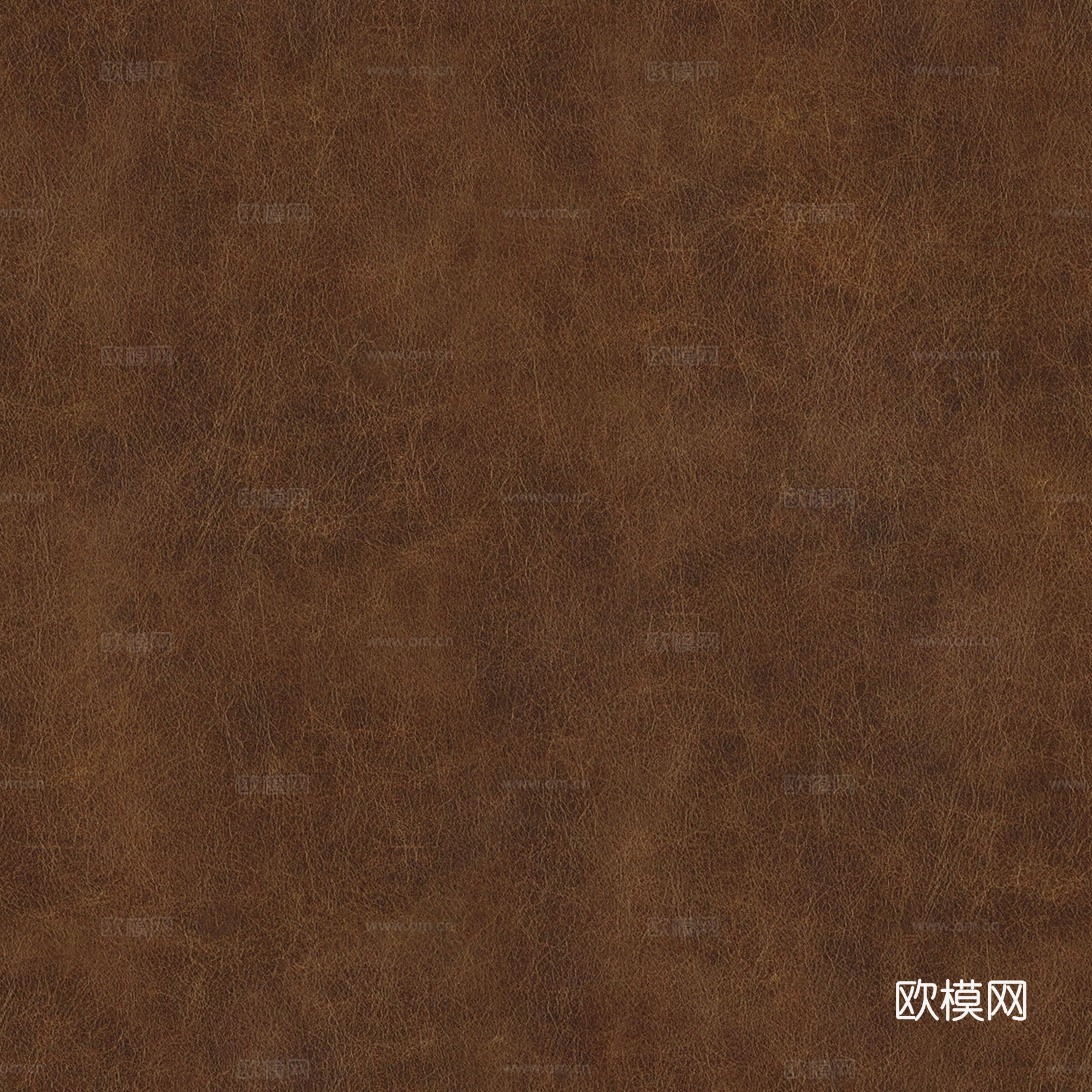 棕色粗纹皮革