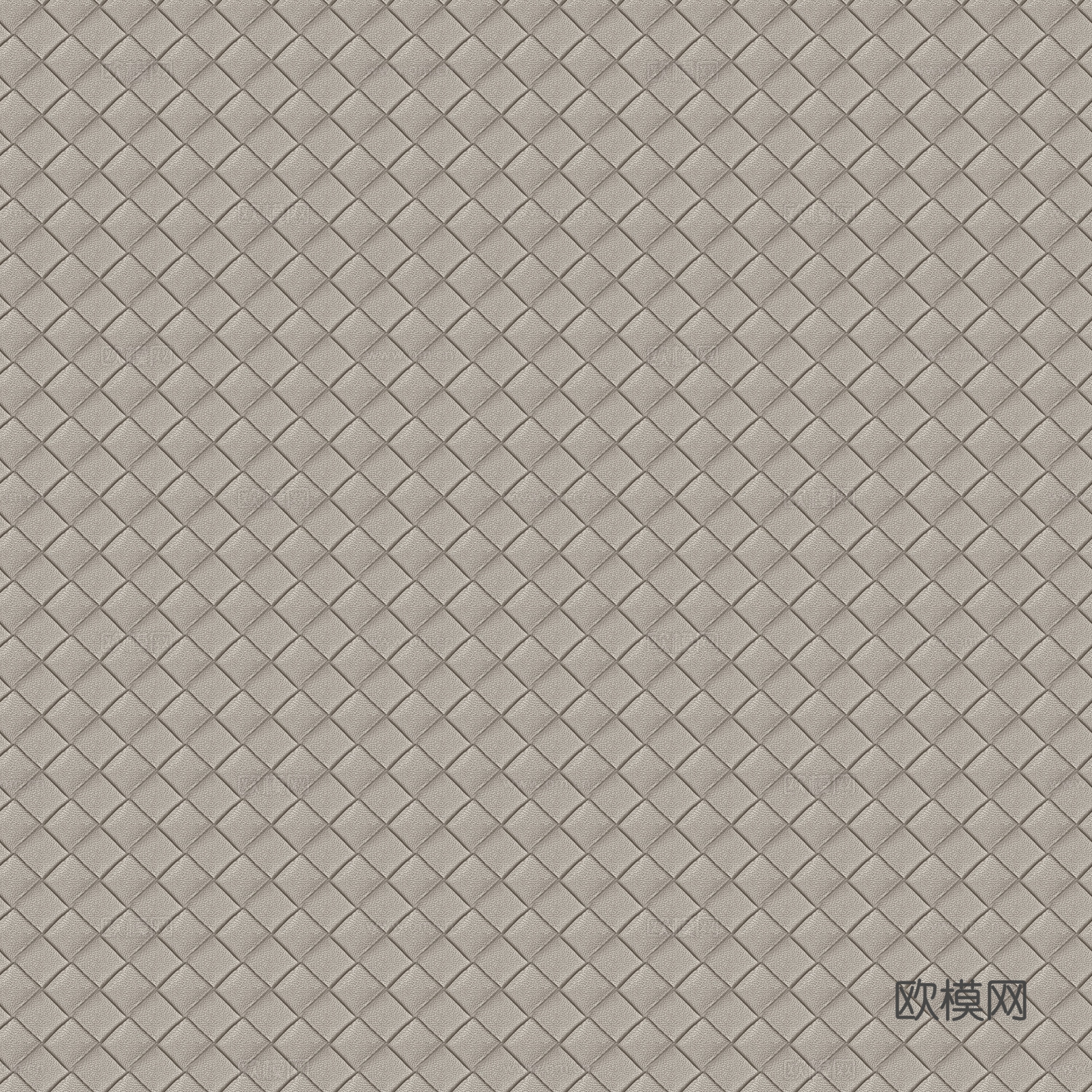 无缝灰色编织皮革