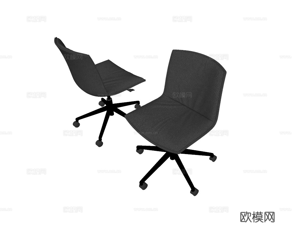现代办公椅su模型