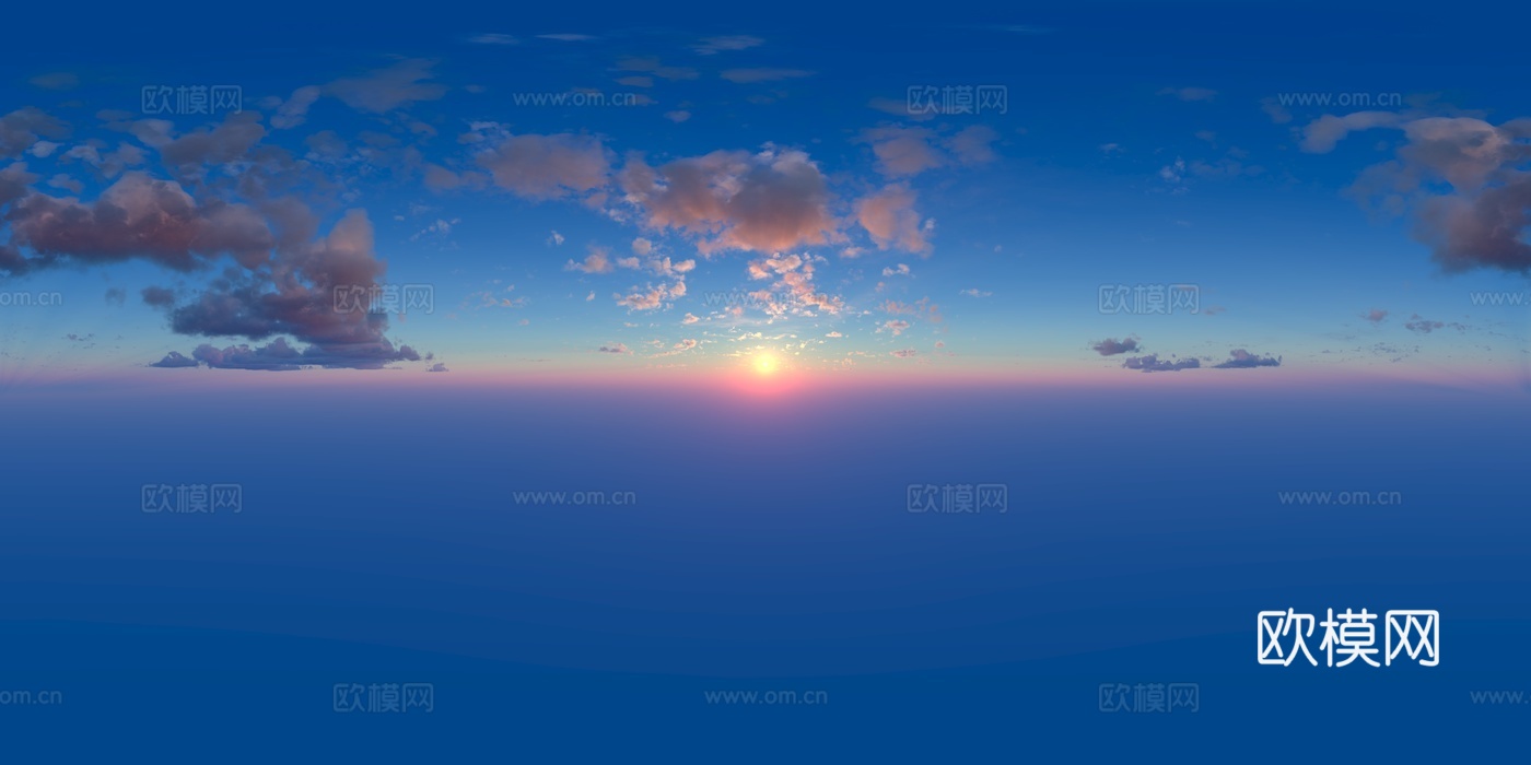 漂亮天空高清环境贴图 HDR