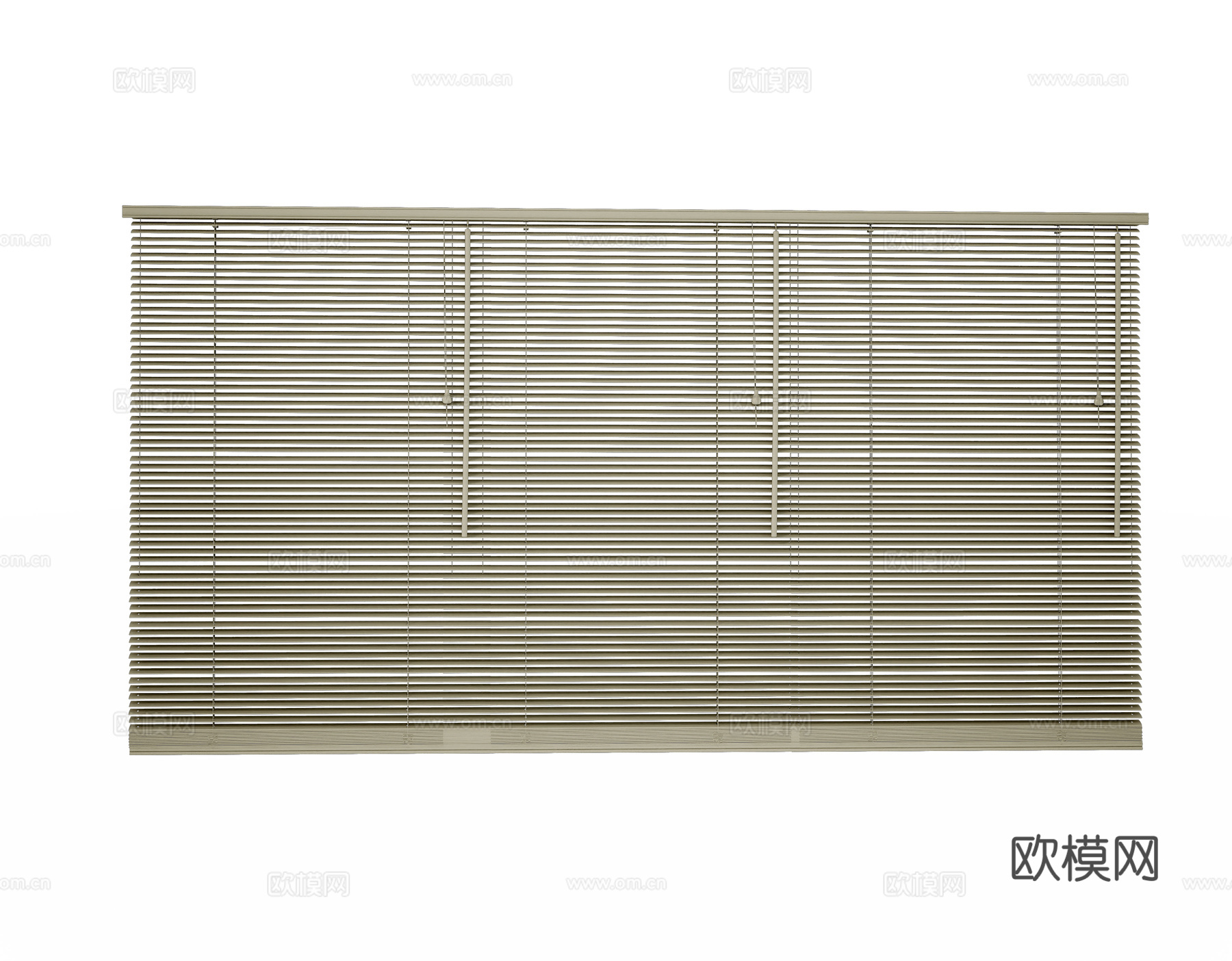 百叶窗帘  卷帘su模型
