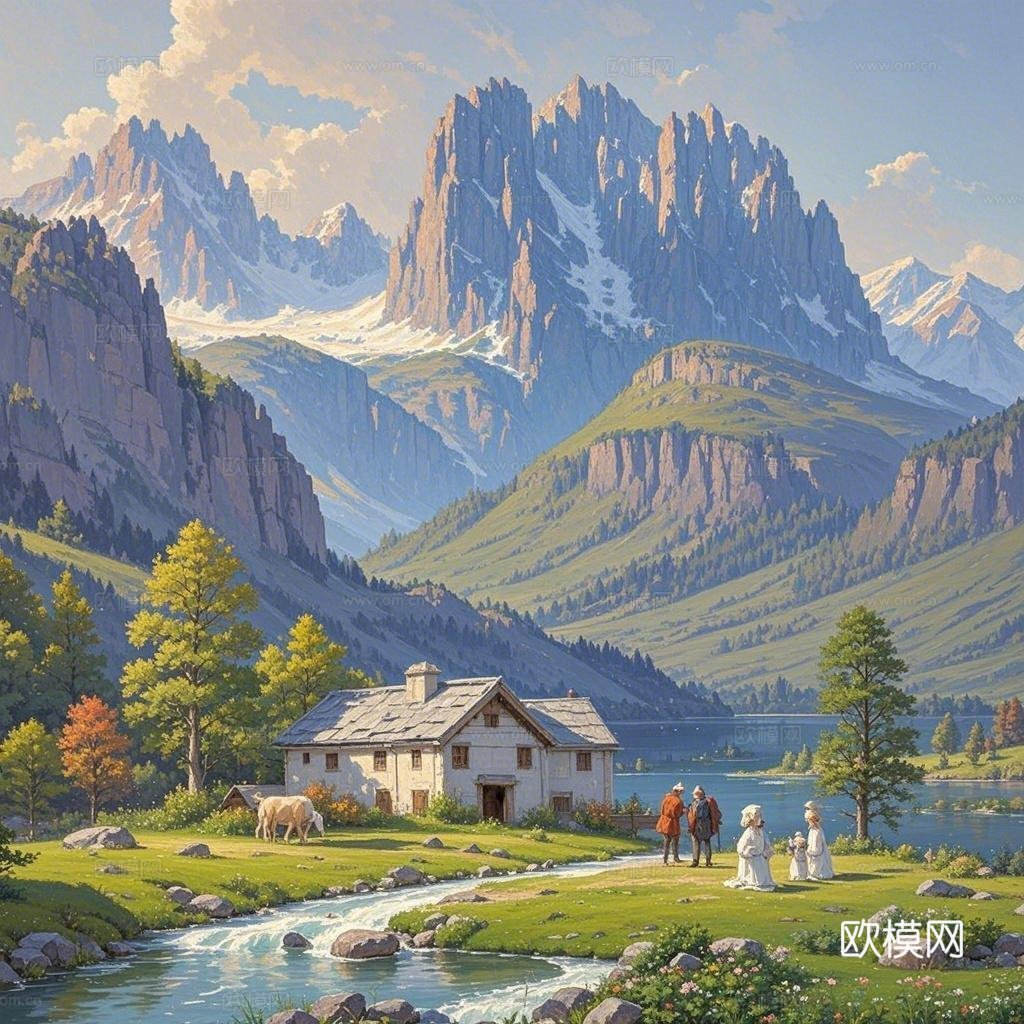 风景油画