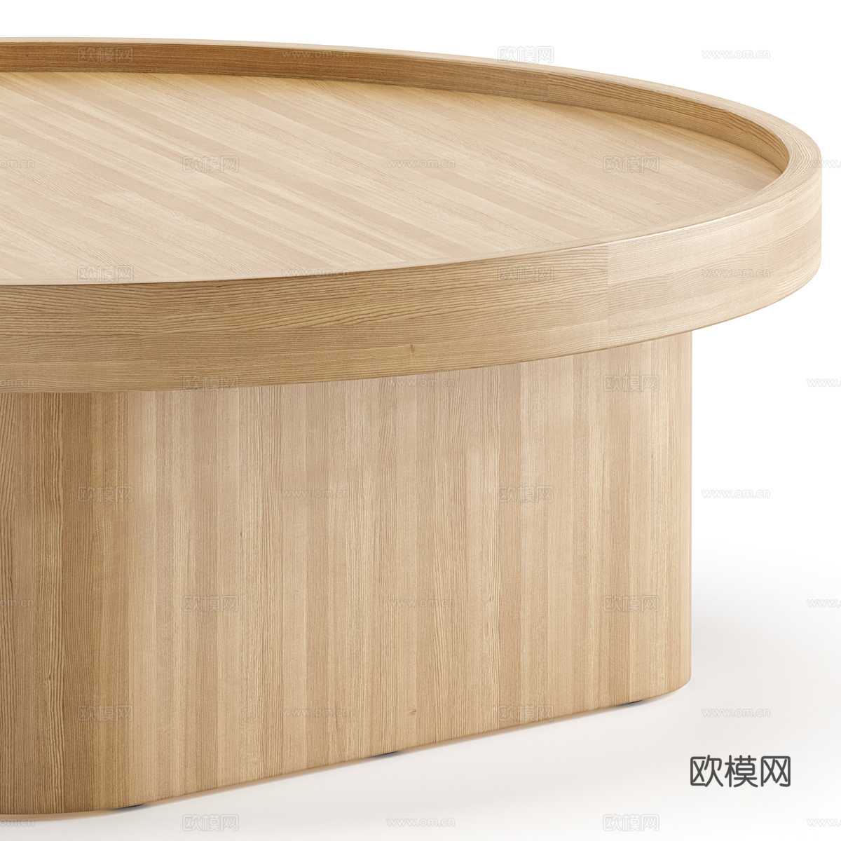 现代意式 McNamara 咖啡桌3d模型