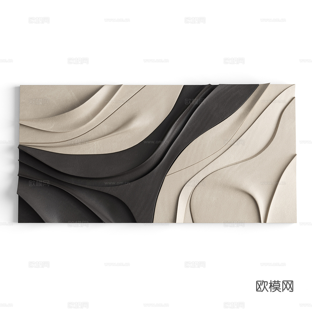 新中式墙饰挂件3d模型