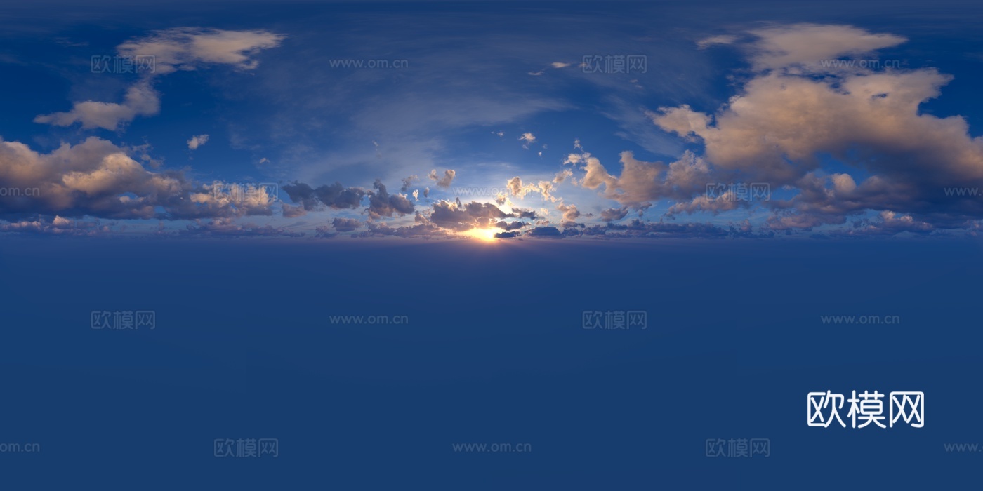 漂亮天空高清环境贴图 HDR