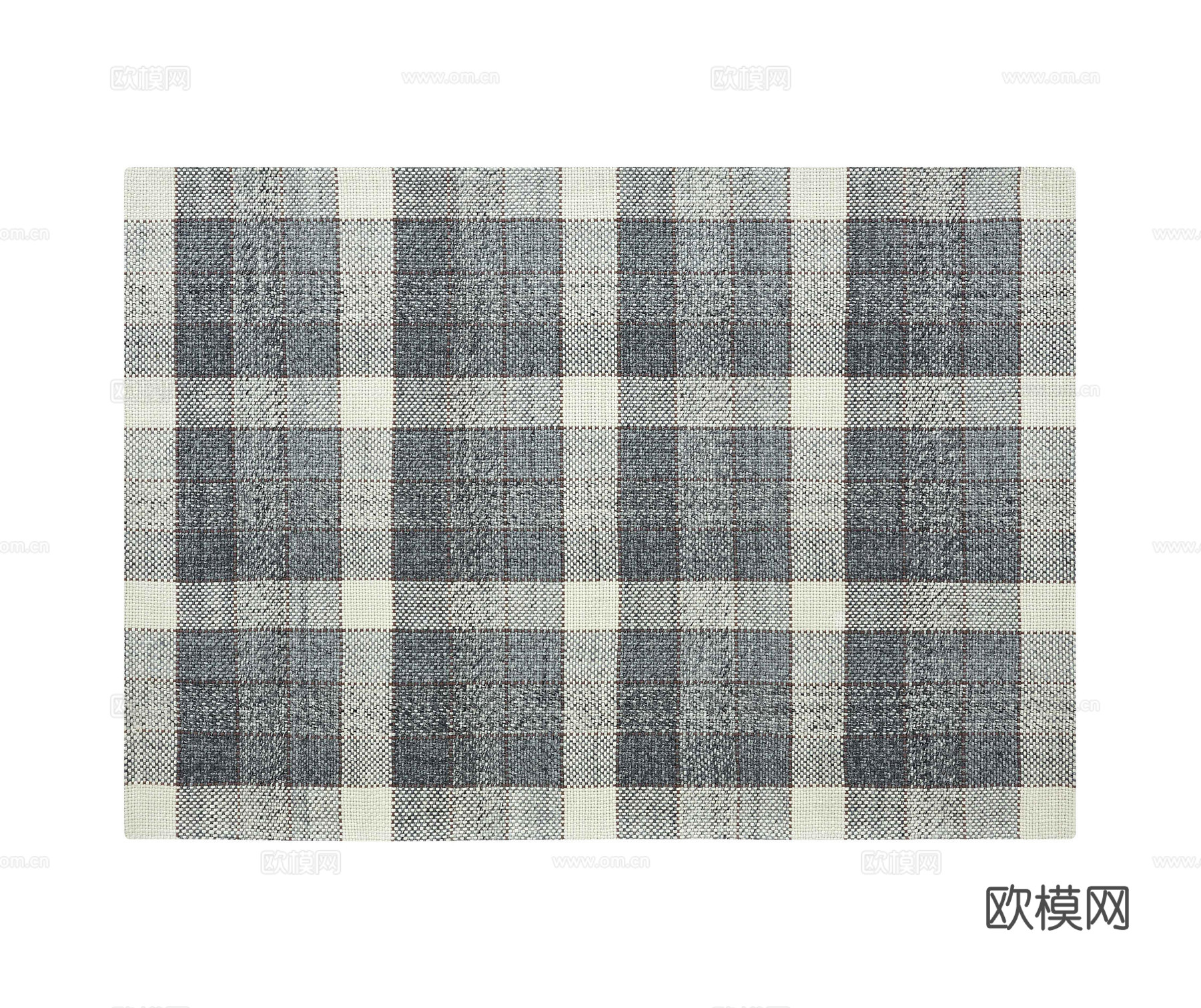 灰色格子地毯