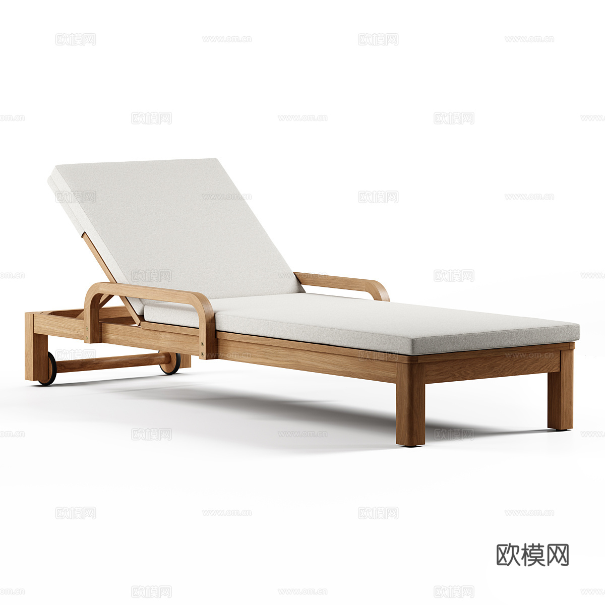 Kave Home - Sonsaura 日光浴躺椅3d模型