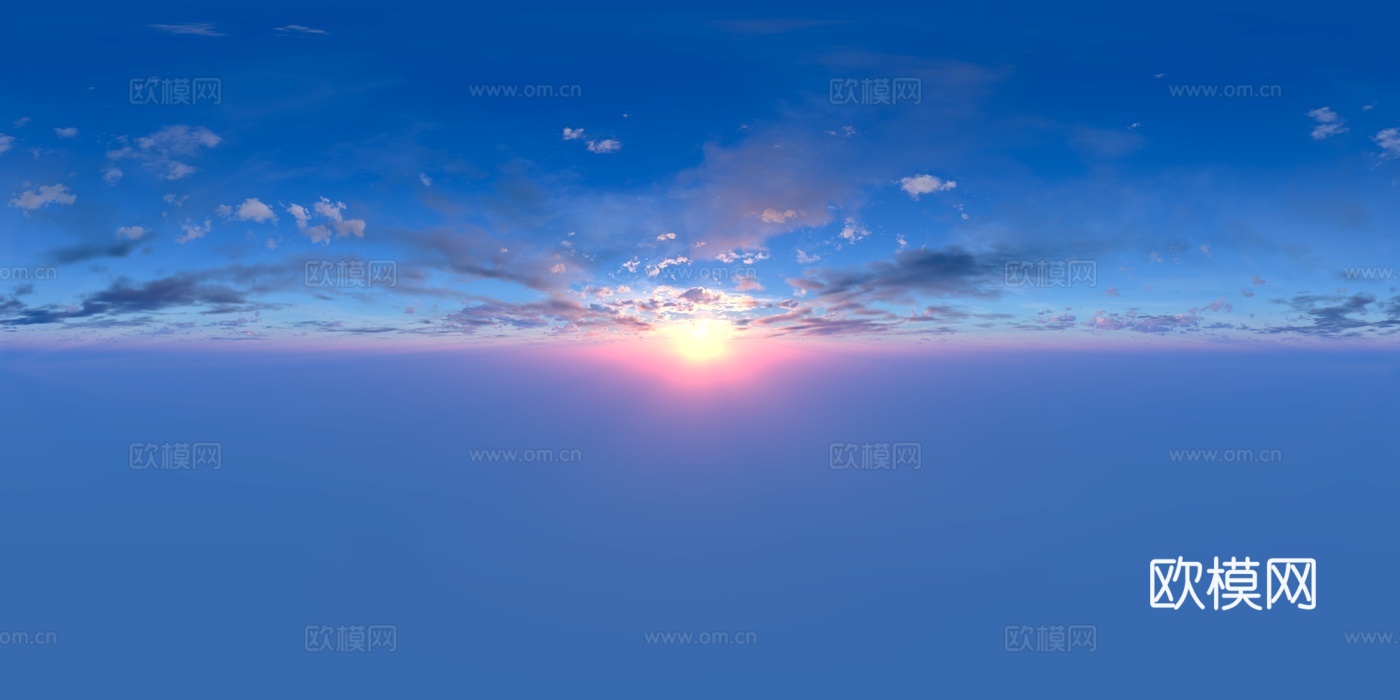 漂亮天空高清环境贴图 HDR