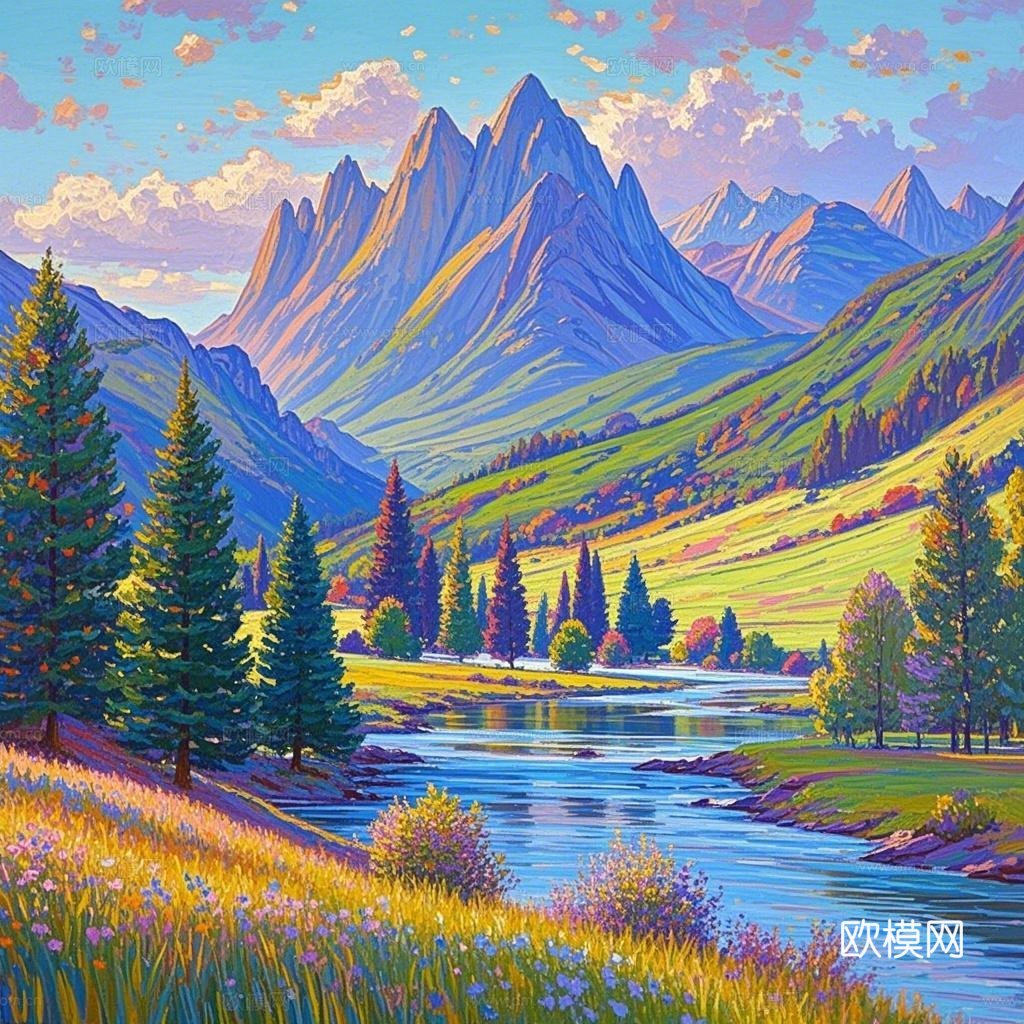 风景油画