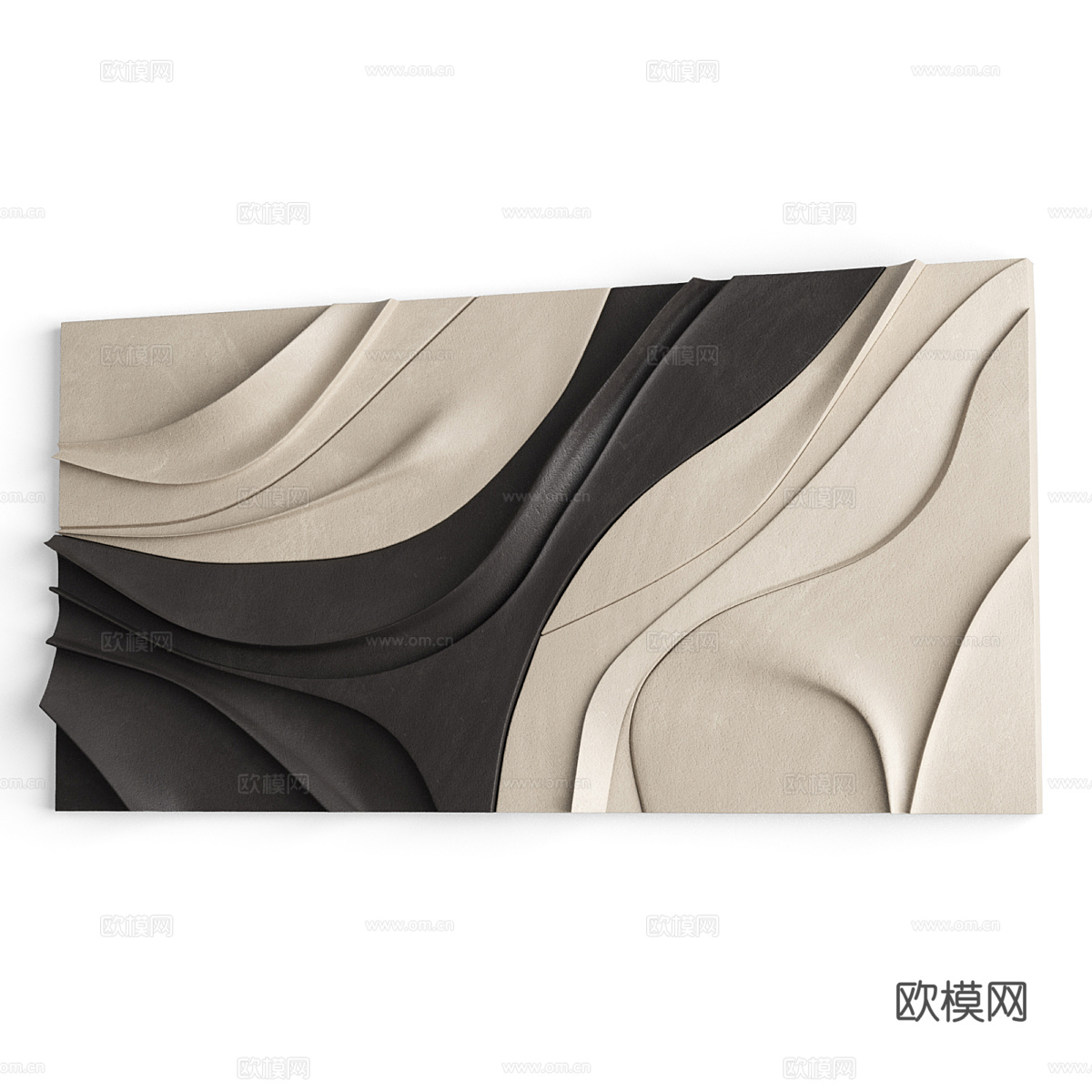 新中式墙饰挂件3d模型