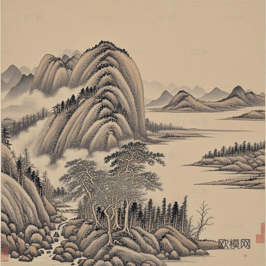 山水画