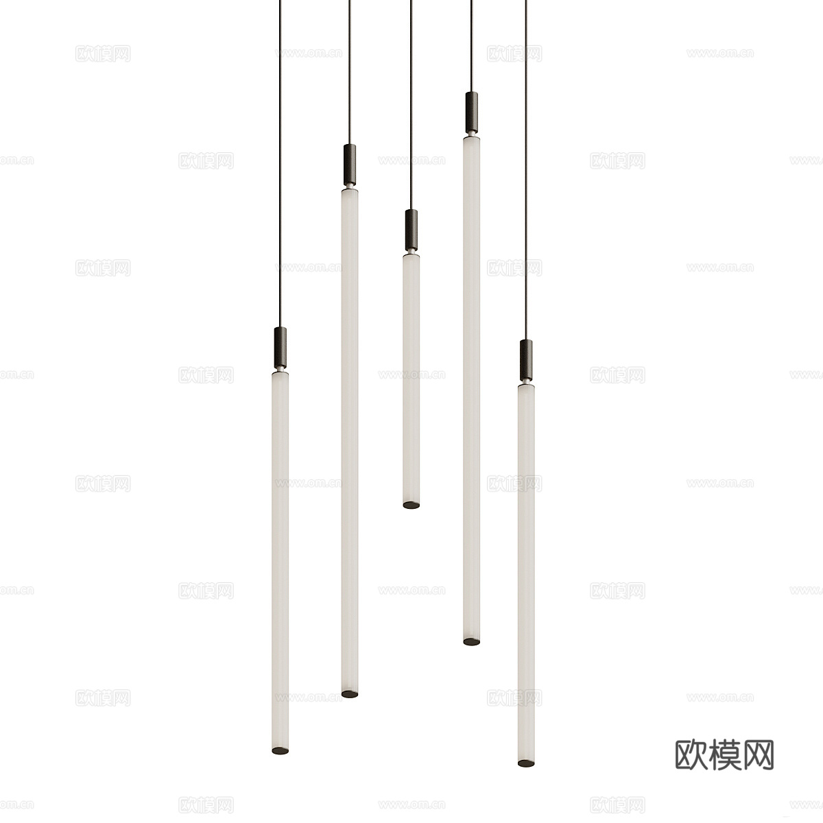 吊灯棒3d模型