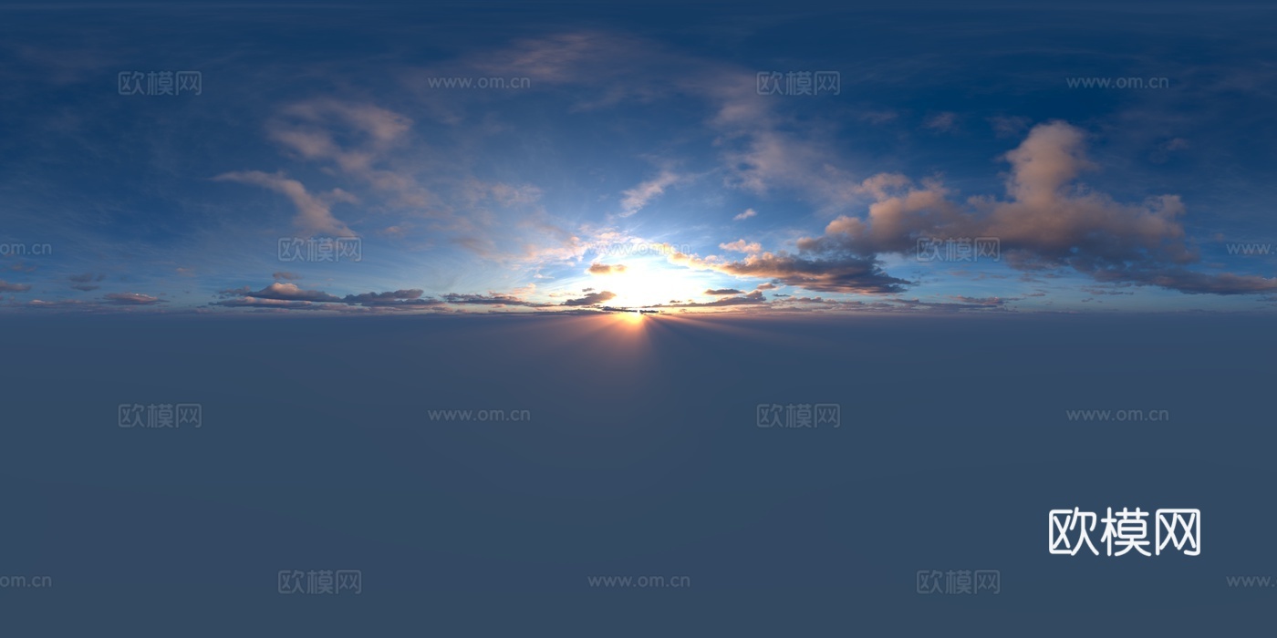 漂亮天空高清环境贴图 HDR