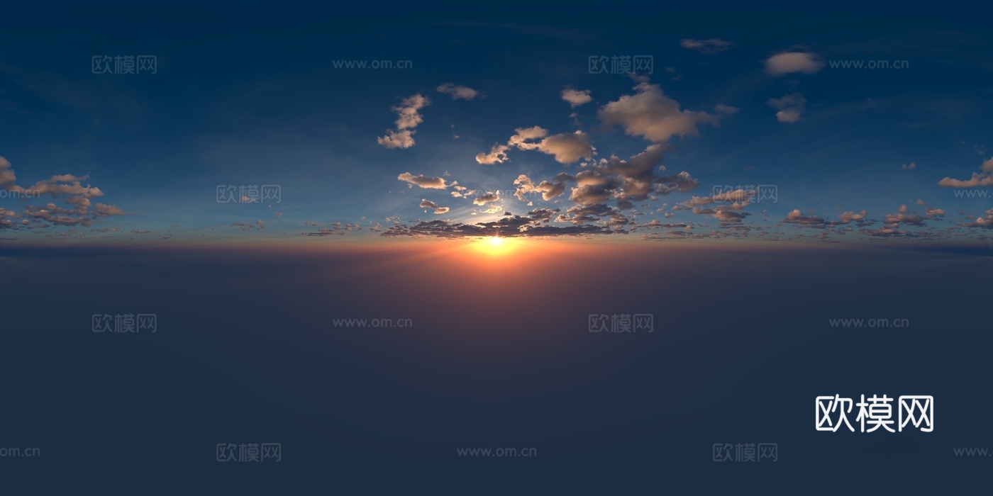 漂亮天空高清环境贴图 HDR