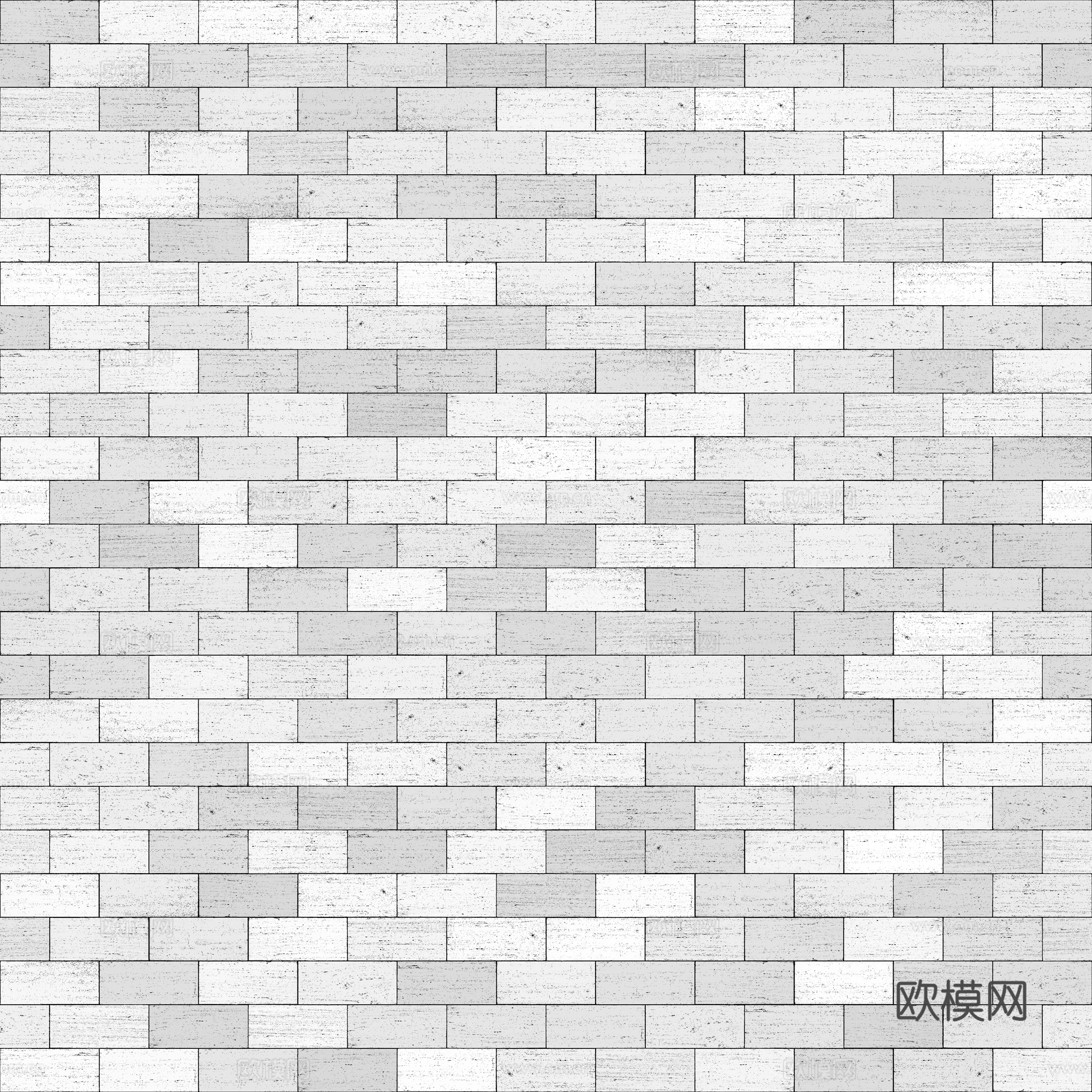白色砖墙