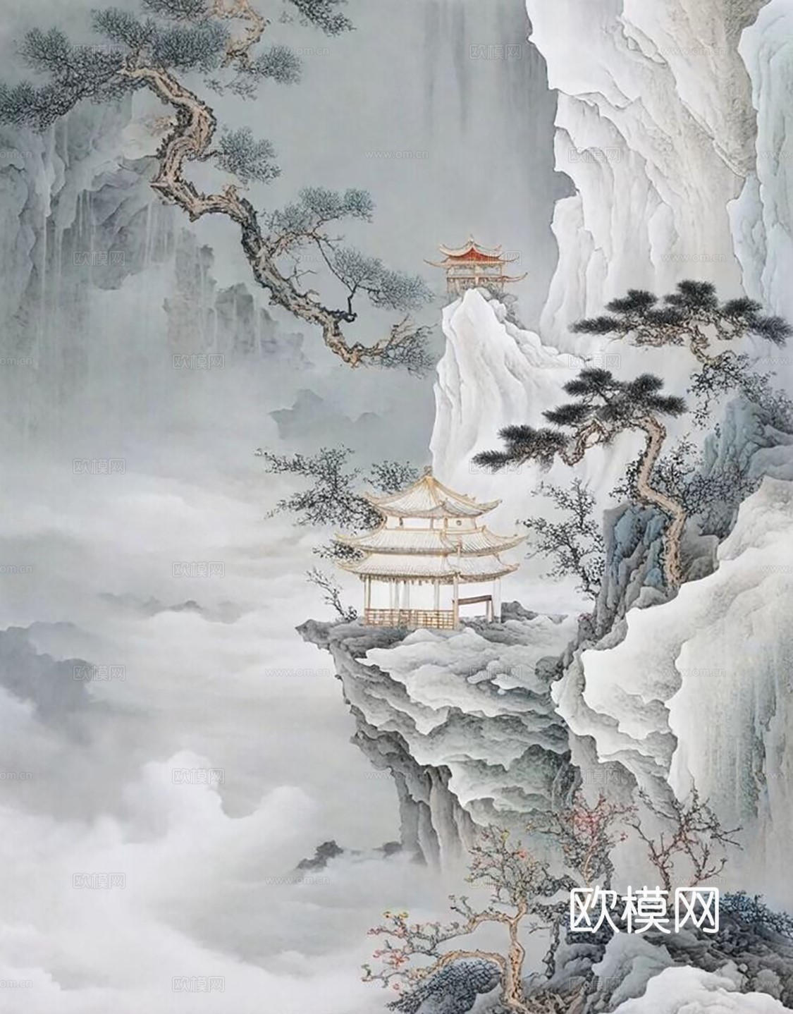 中古侘寂挂画 艺术画  抽象画  现代装饰挂画