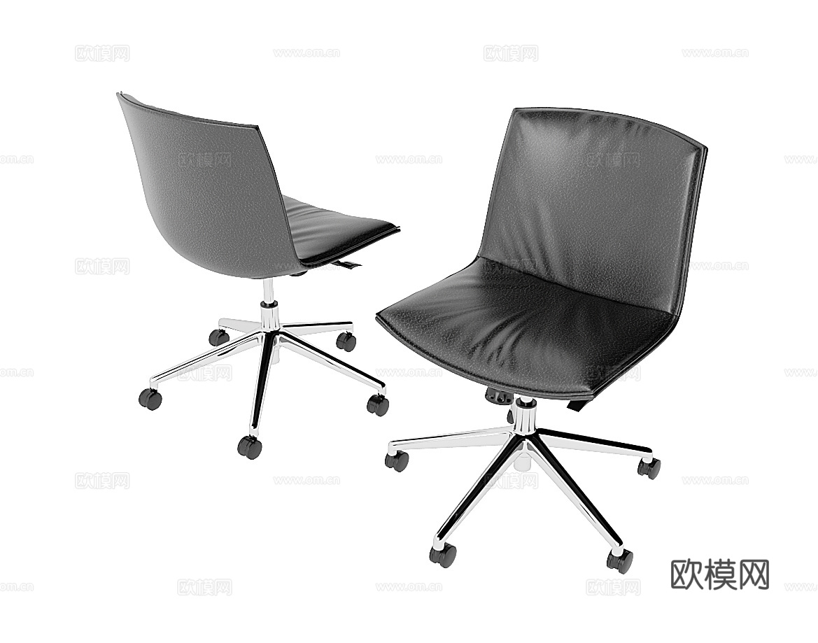 现代办公椅su模型