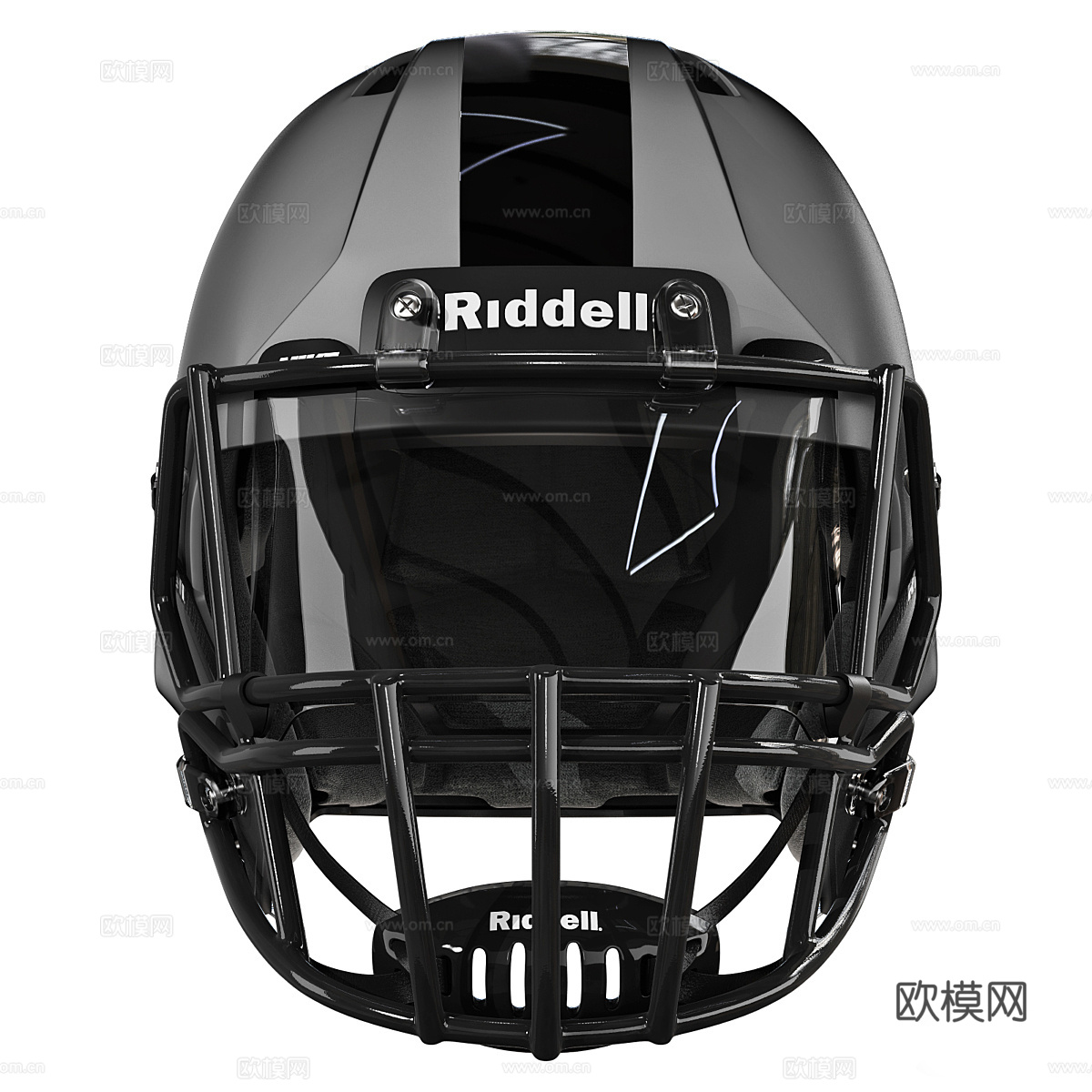 Riddell 速度图标头盔3d模型