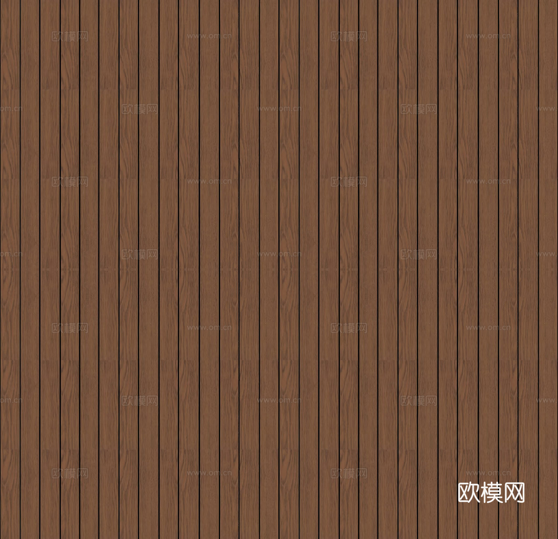 无缝深色防腐木木地板