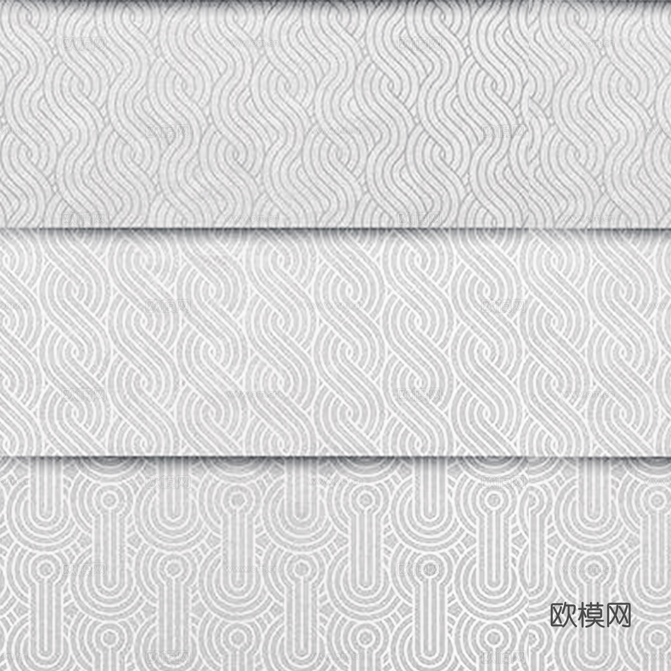 暗纹理 水纹肌理 金属浮雕 夹丝玻璃