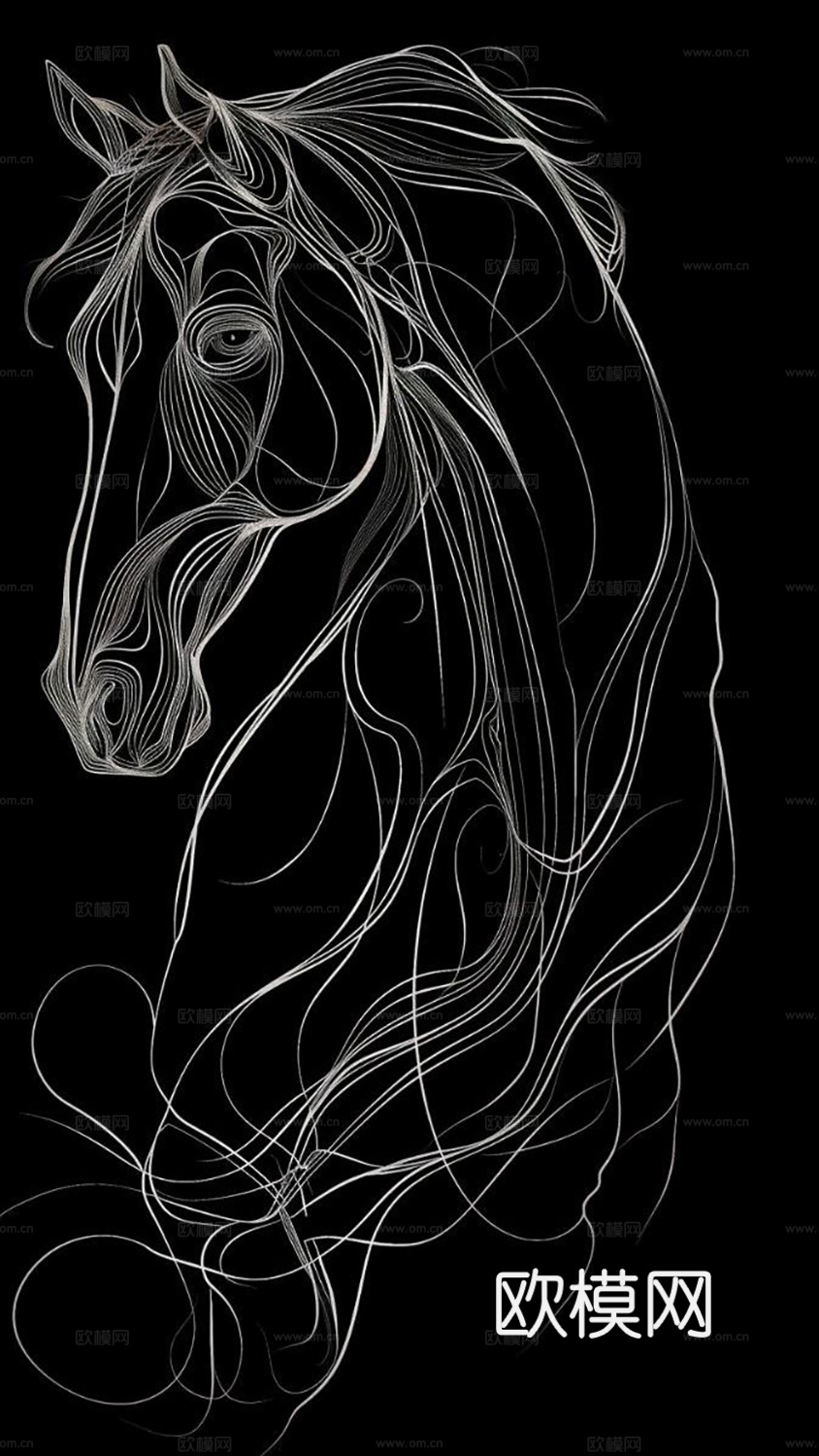 现代装饰挂画  线条挂画 艺术画  抽象画