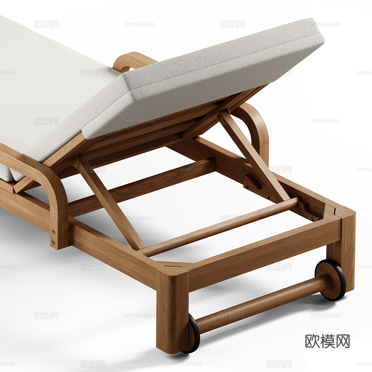 Kave Home - Sonsaura 日光浴躺椅3d模型