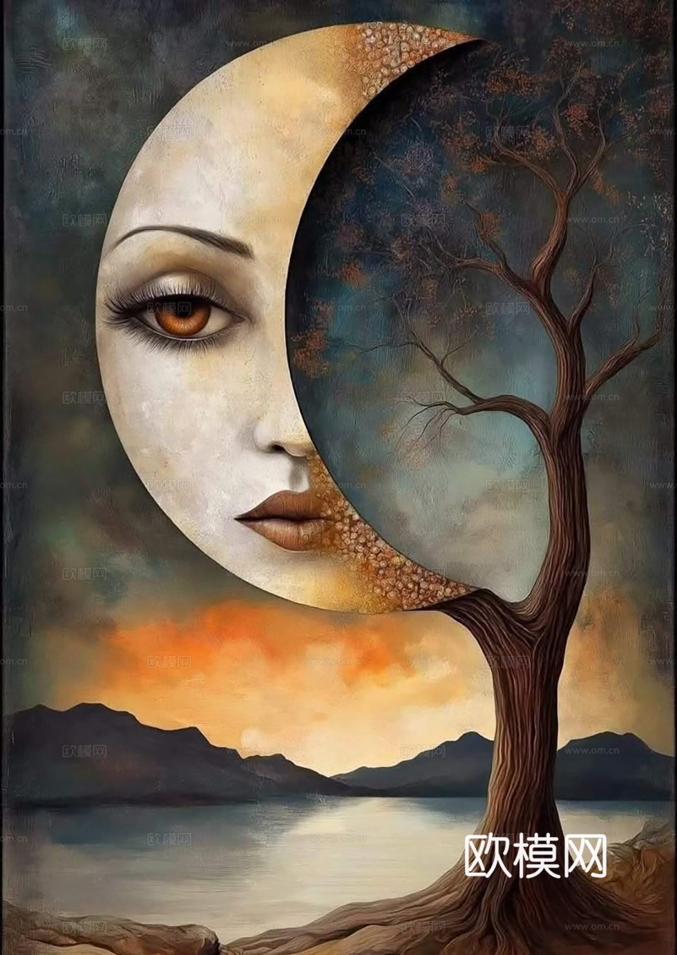 现代装饰挂画   艺术画  抽象意境画下载