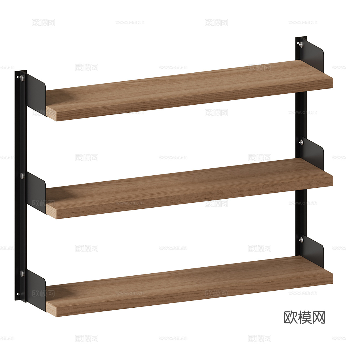 现代 壁柜 台板 置物架3d模型