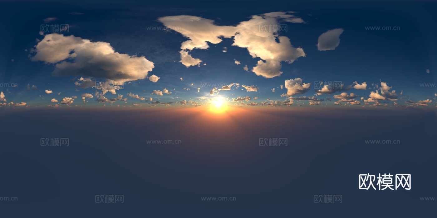 漂亮天空高清环境贴图 HDR