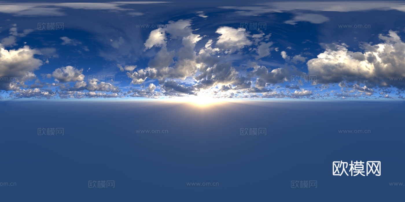 漂亮天空高清环境贴图 HDR