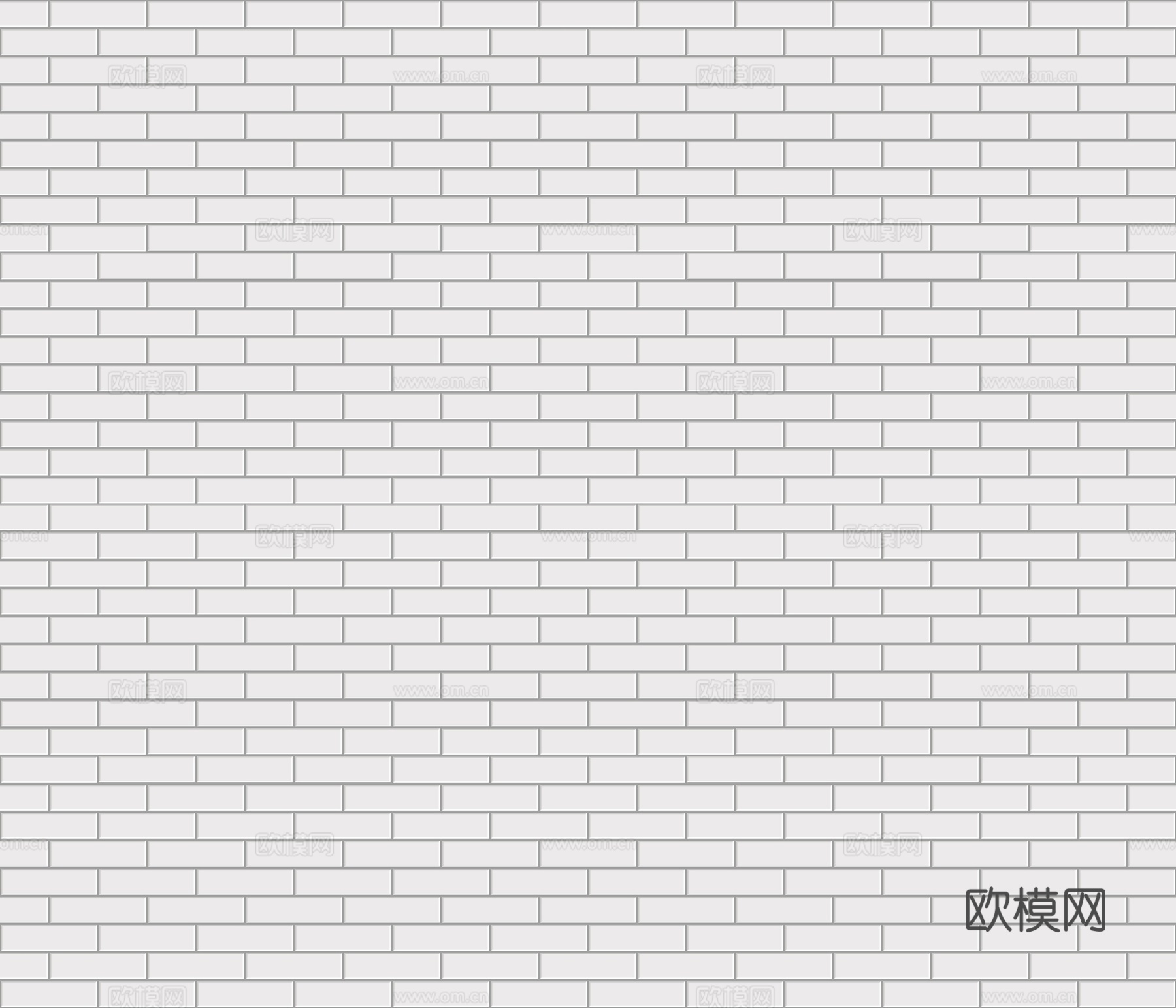 白色砖墙