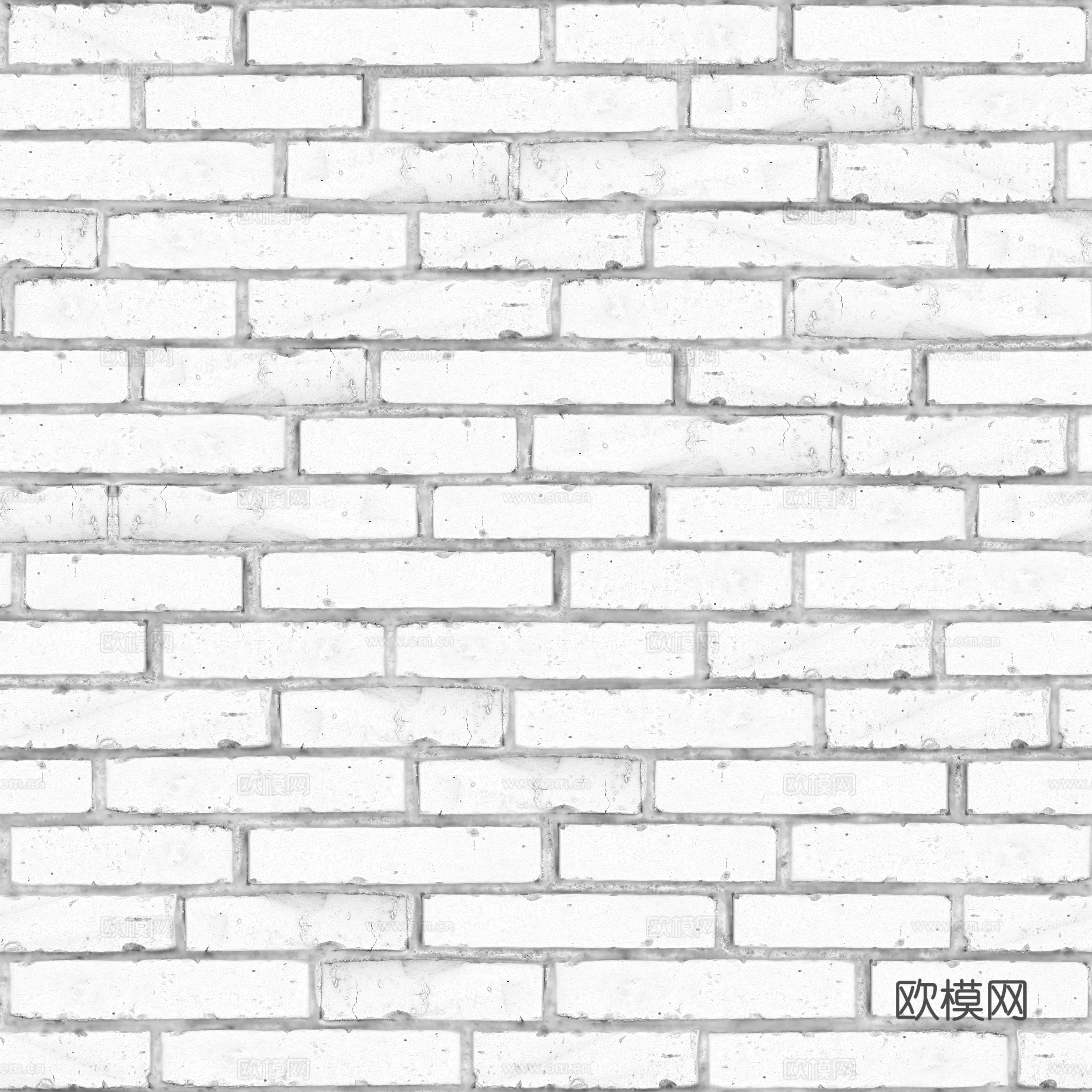 白色砖墙