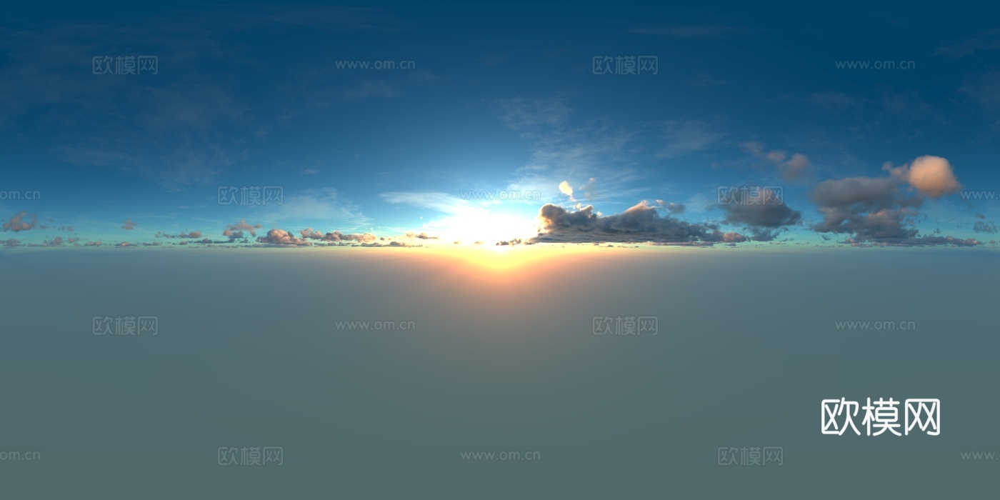 漂亮天空高清环境贴图 HDR