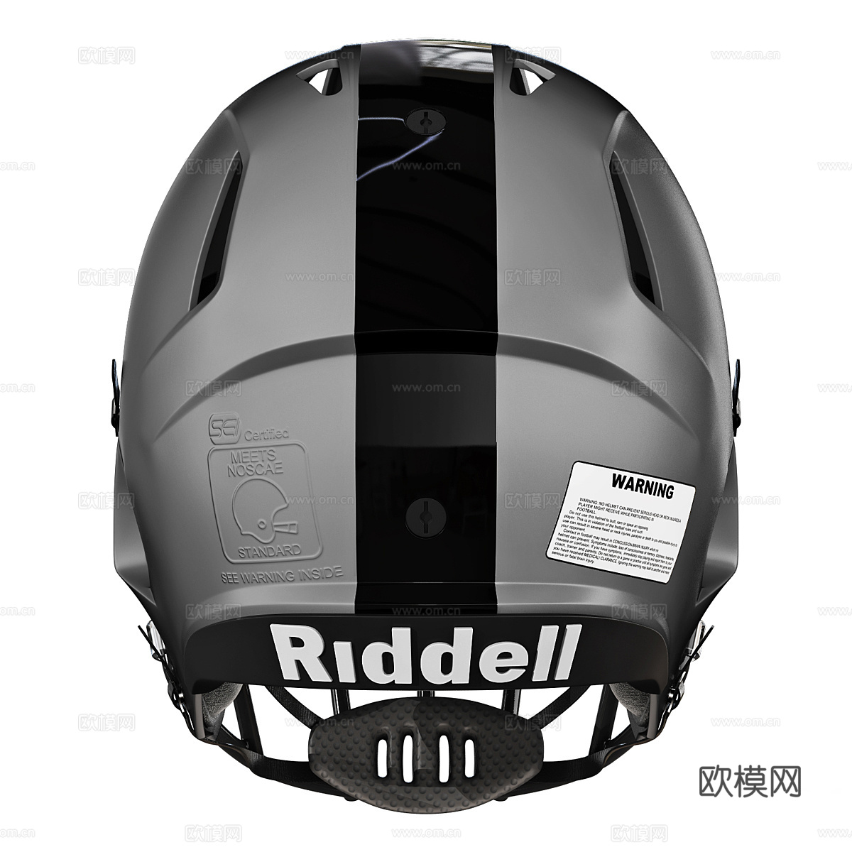 Riddell 速度图标头盔3d模型