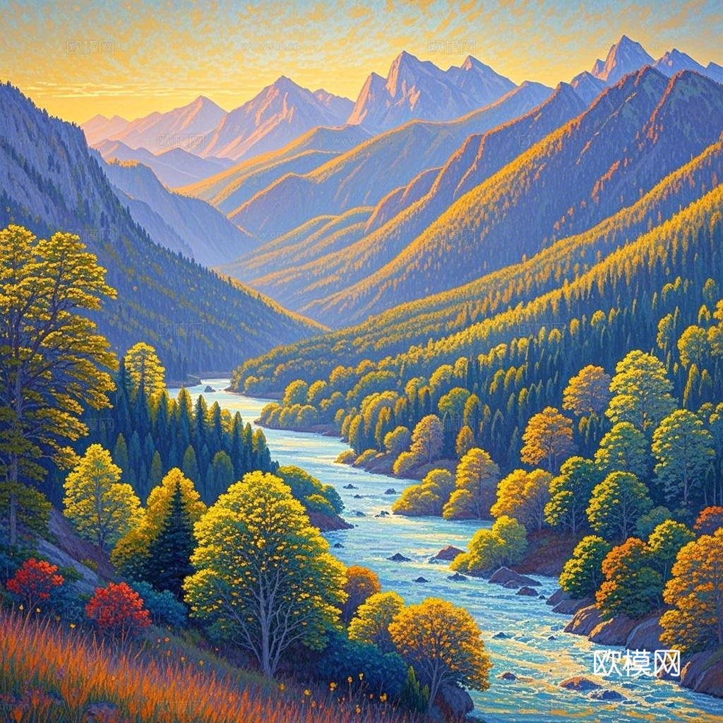 风景油画