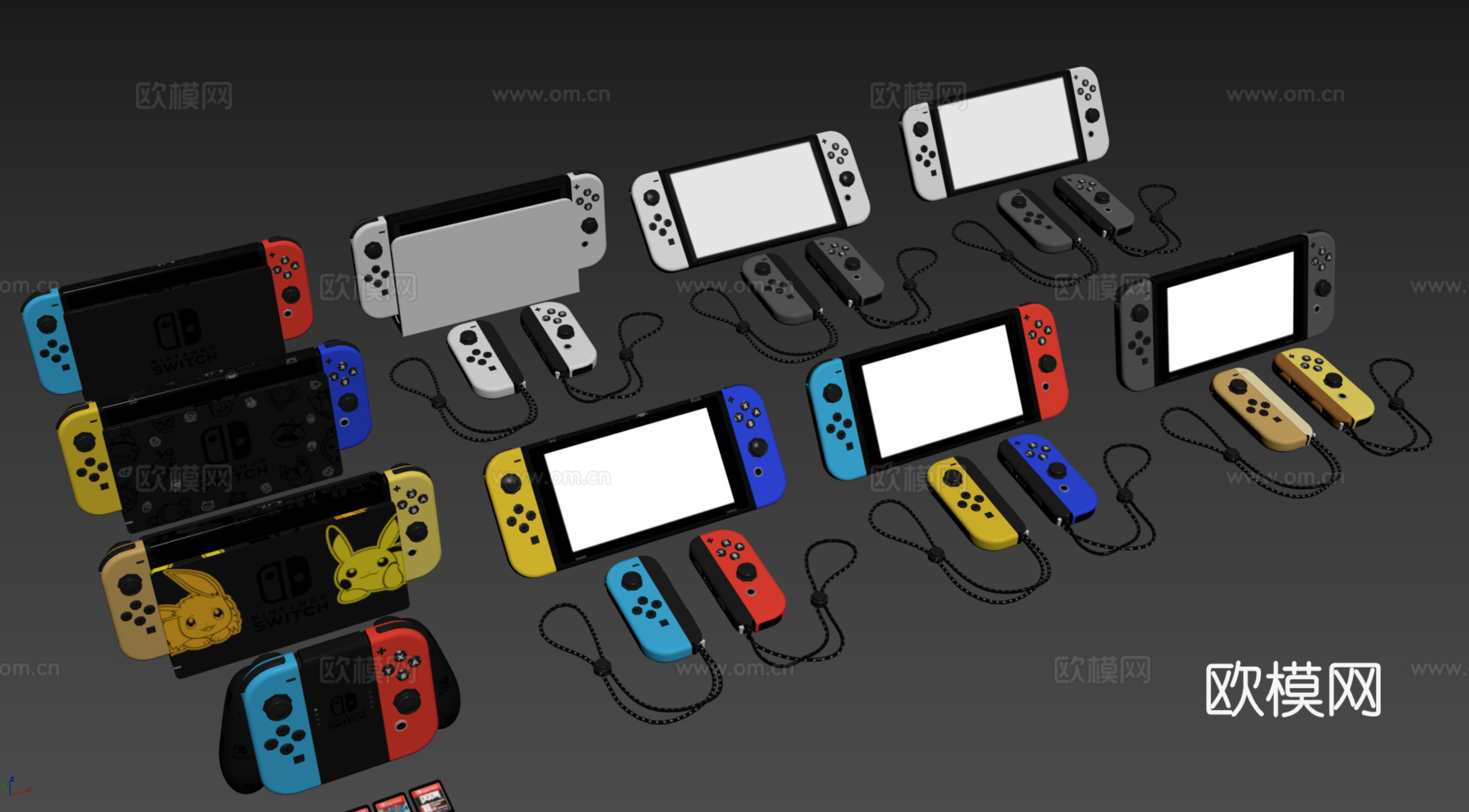 现代娱乐设备 游戏机su模型