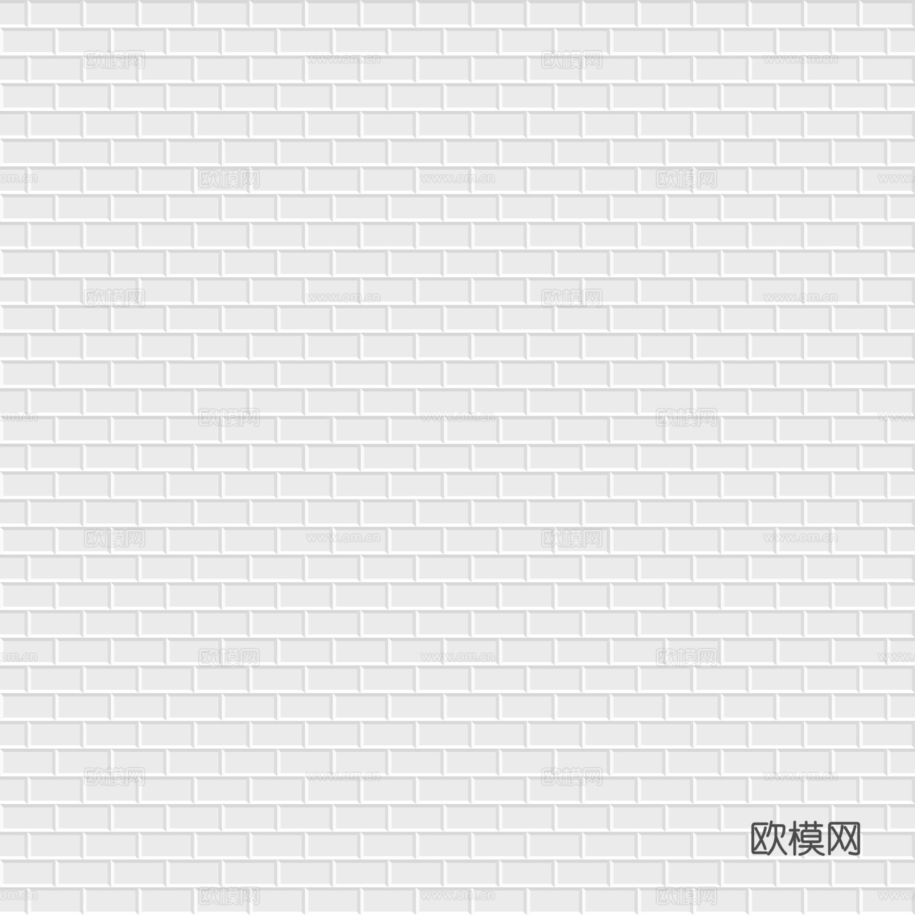 白色砖墙